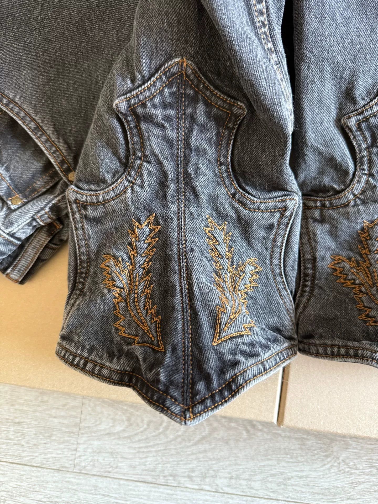 Y/Project Y/Project Embroidered Western Denim Pants Size US 28 / EU 44 - 4 Thumbnail