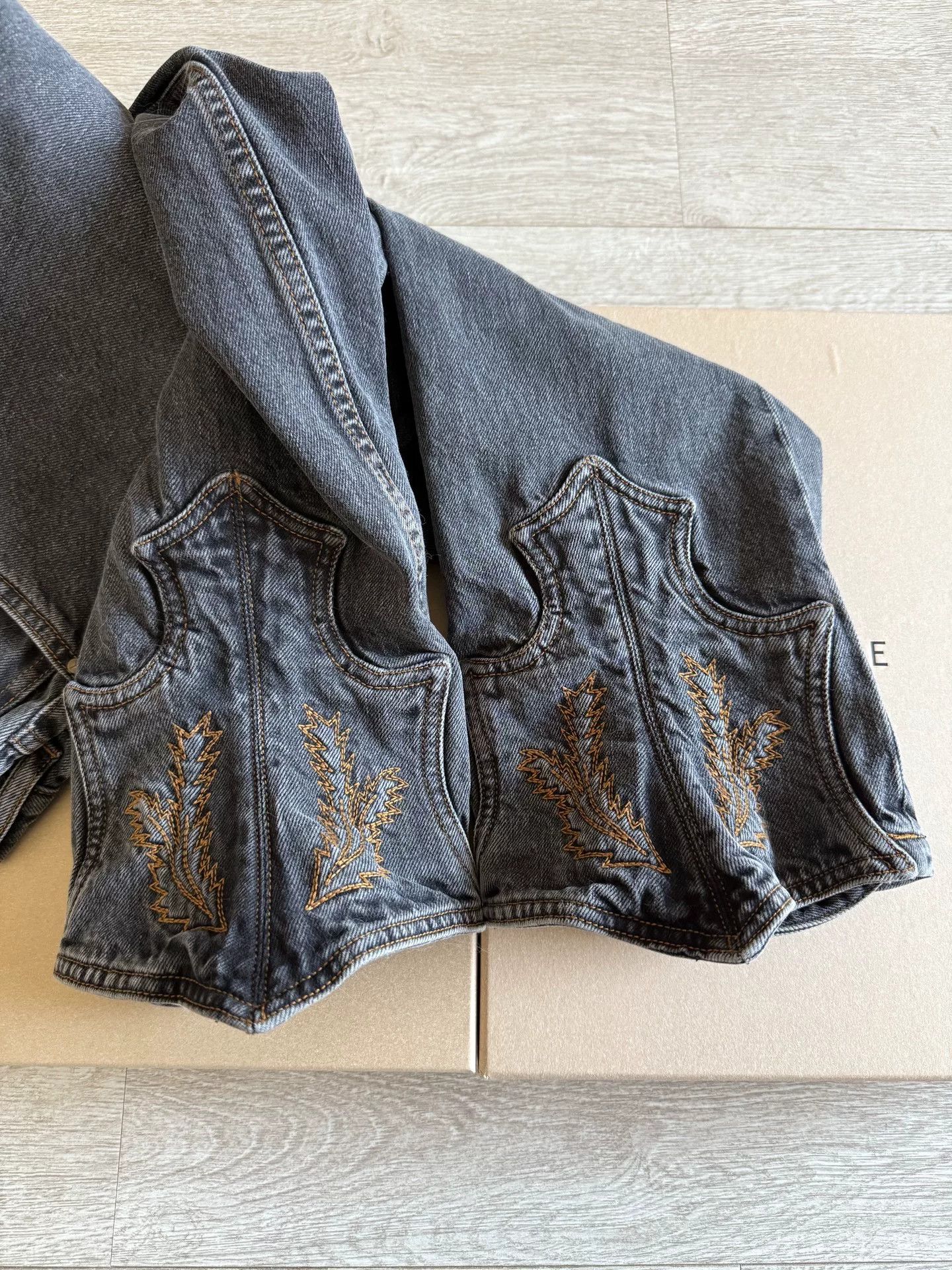 Y/Project Y/Project Embroidered Western Denim Pants Size US 28 / EU 44 - 3 Thumbnail