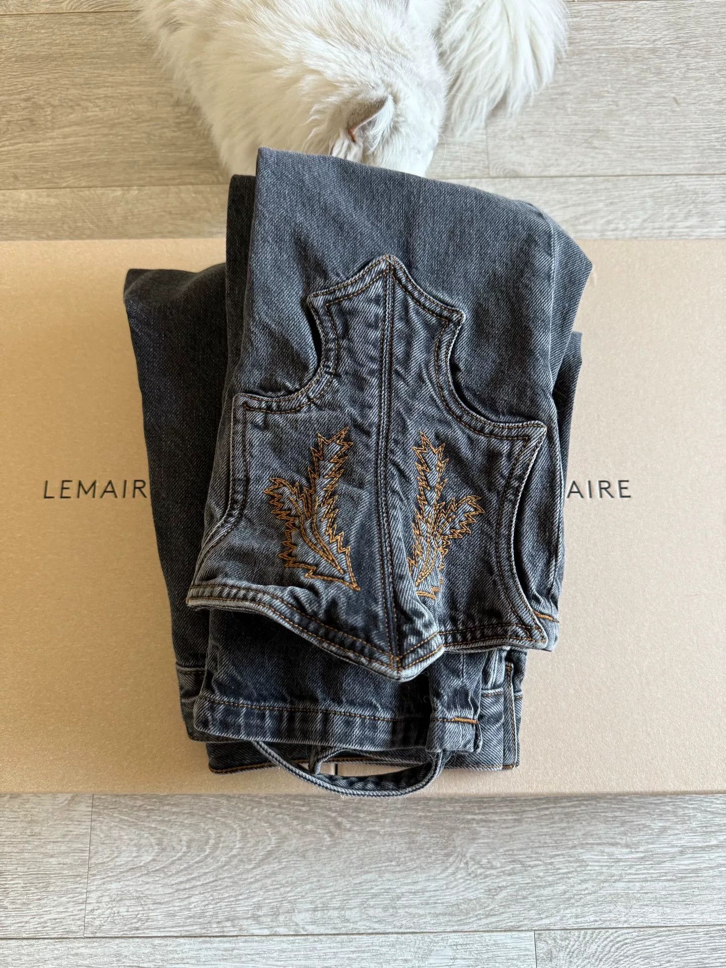Y/Project Y/Project Embroidered Western Denim Pants Size US 28 / EU 44 - 2 Thumbnail