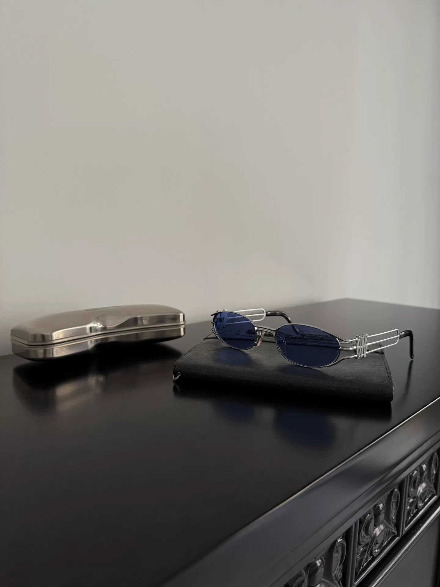 Jean Paul Gaultier Jean Paul Gaultier Cyberpunk Sunglasses Size ONE SIZE - 4 Thumbnail