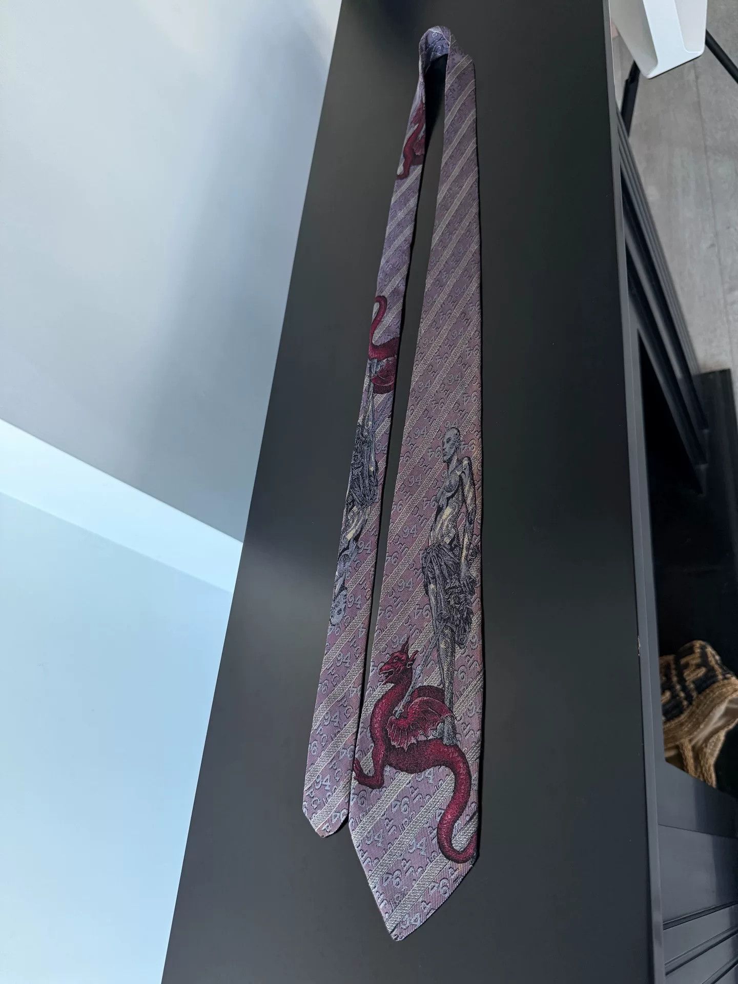 Jean Paul Gaultier Jean Paul Gaultier Sci-fi Design Tie Size ONE SIZE - 2 Thumbnail