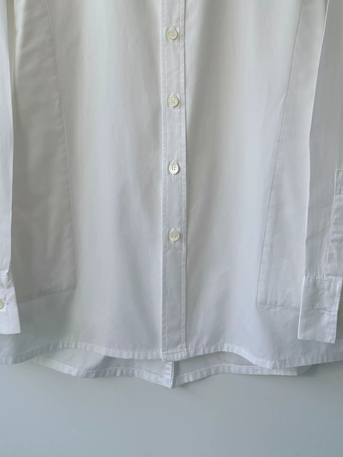 Y's yohji yamamoto y's 90s white shirt Size US M / EU 48-50 / 2 - 6 Thumbnail