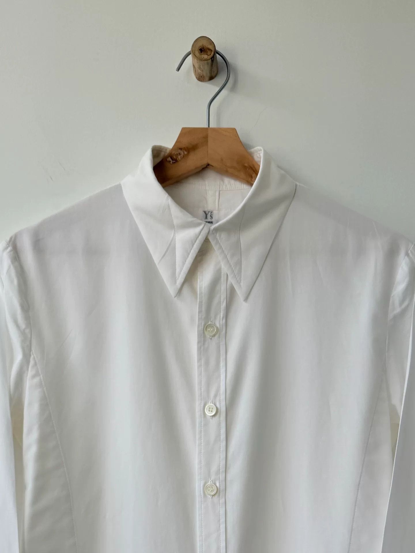 Y's yohji yamamoto y's 90s white shirt Size US M / EU 48-50 / 2 - 5 Thumbnail