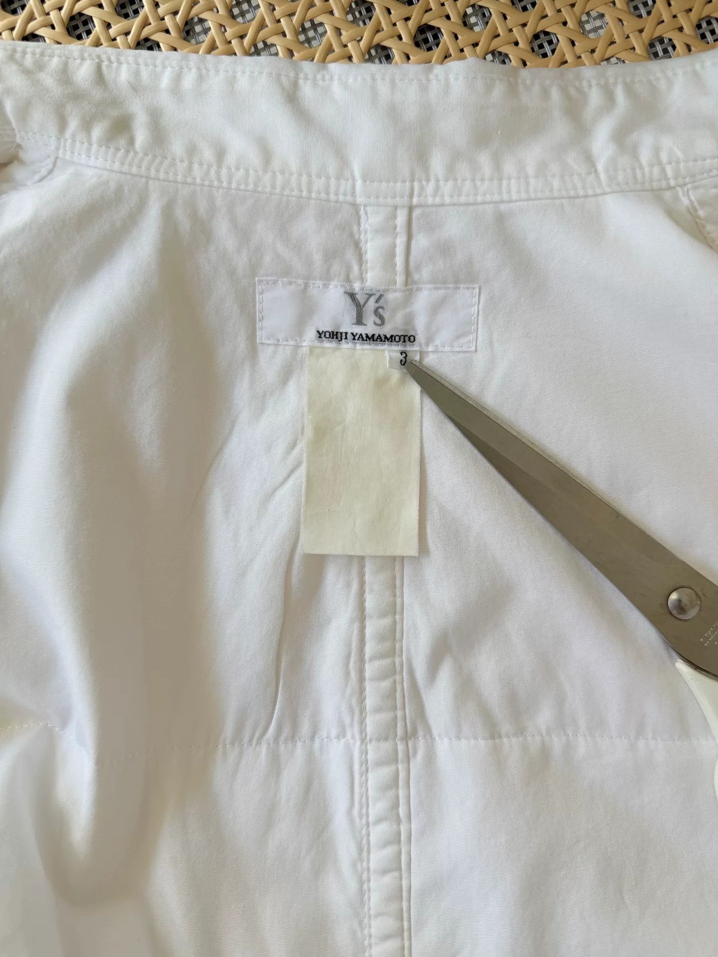 Y's yohji yamamoto y's 90s white shirt Size US M / EU 48-50 / 2 - 4 Thumbnail