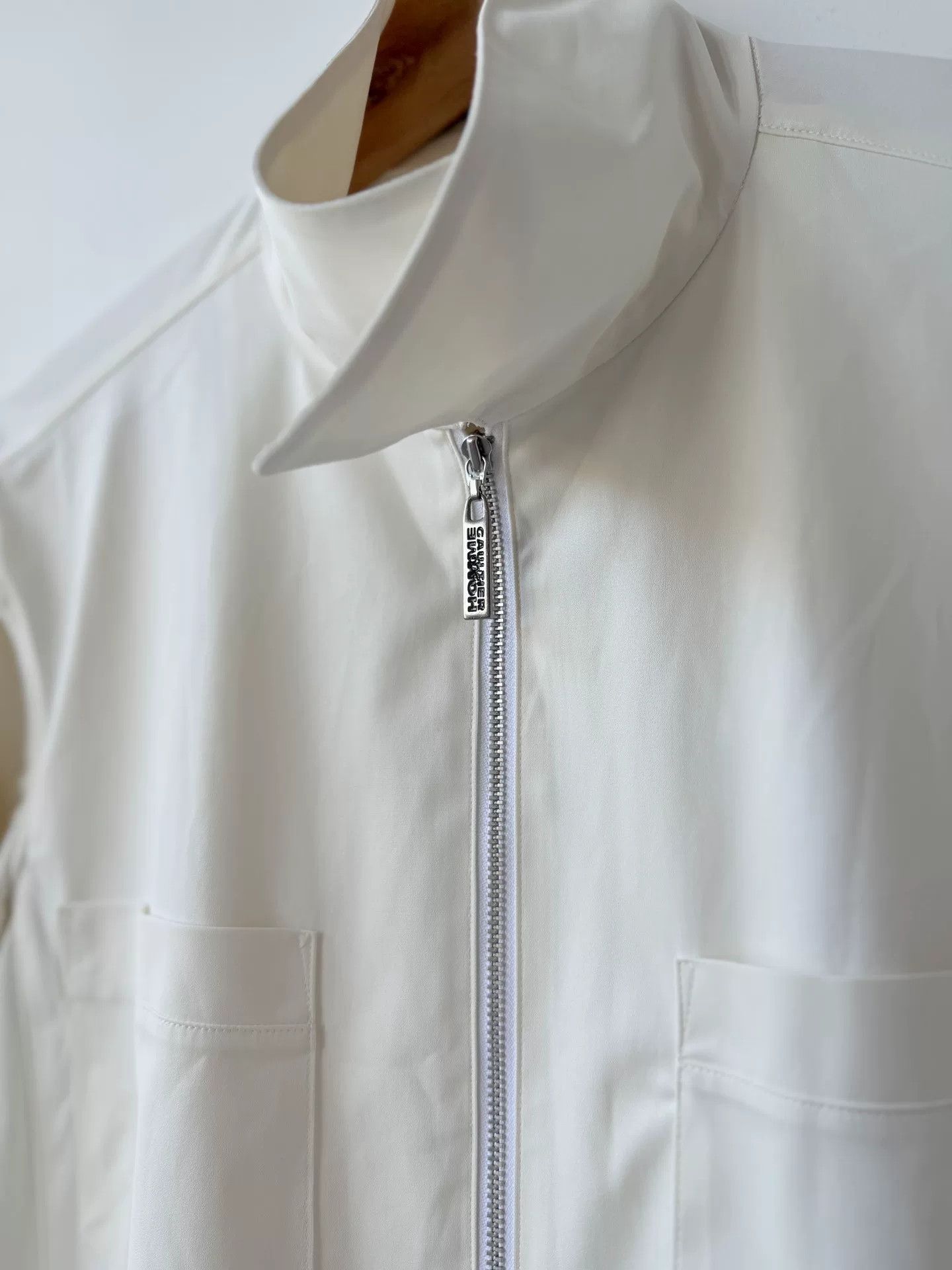 Jean Paul Gaultier Jean Paul Gaultier High-Tech Fabric Shirt Size US L / EU 52-54 / 3 - 4 Thumbnail