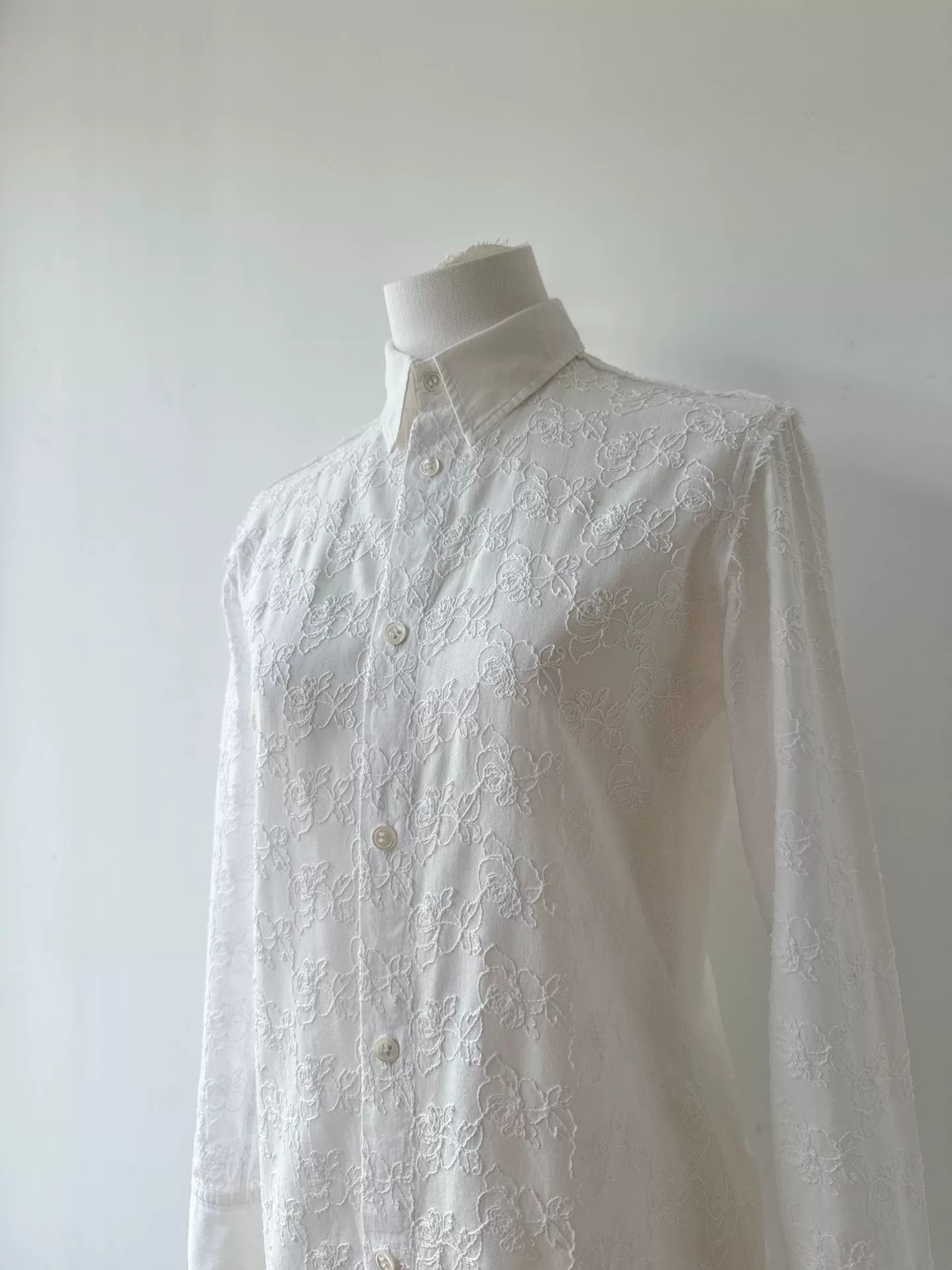 Y's Yohji Yamamoto Y's 90s Embroidered Shirt Size S / US 4 / IT 40 - 2 Thumbnail