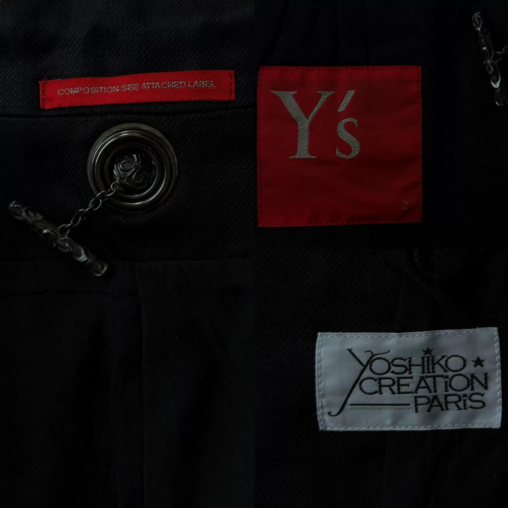 Yohji Yamamoto Yohji Yamamoto Black Linen Vest Size M / US 6-8 / IT 42-44 - 6 Thumbnail