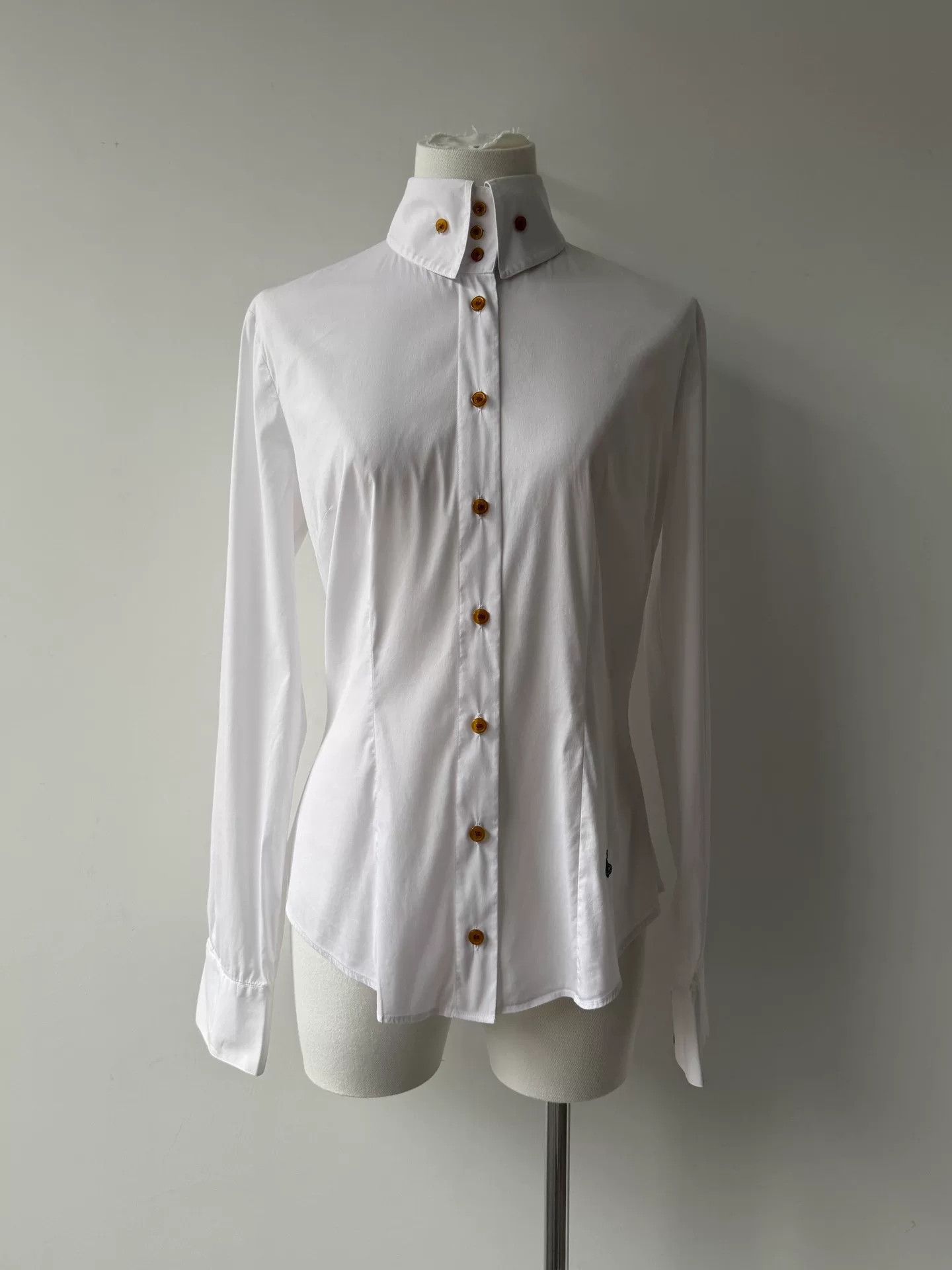 Vivienne Westwood vivienne westwood white button-up shirt Size US M / EU 48-50 / 2 - 5 Thumbnail