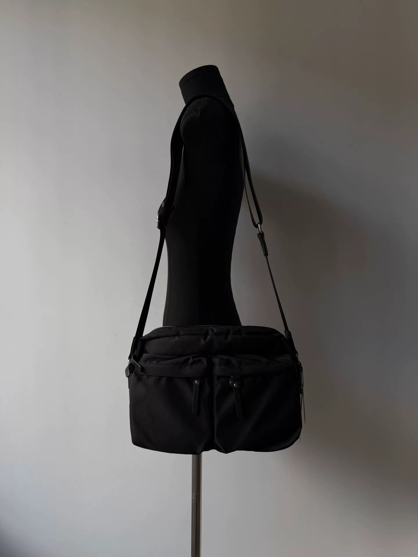 Y's y'saccs black messenger crossbody bag Size ONE SIZE - 4 Thumbnail
