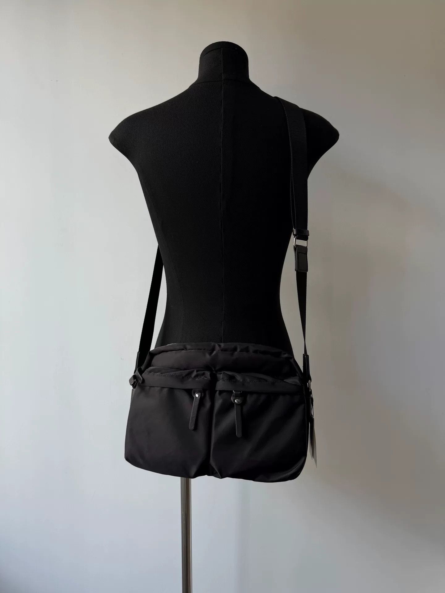 Y's y'saccs black messenger crossbody bag Size ONE SIZE - 5 Thumbnail