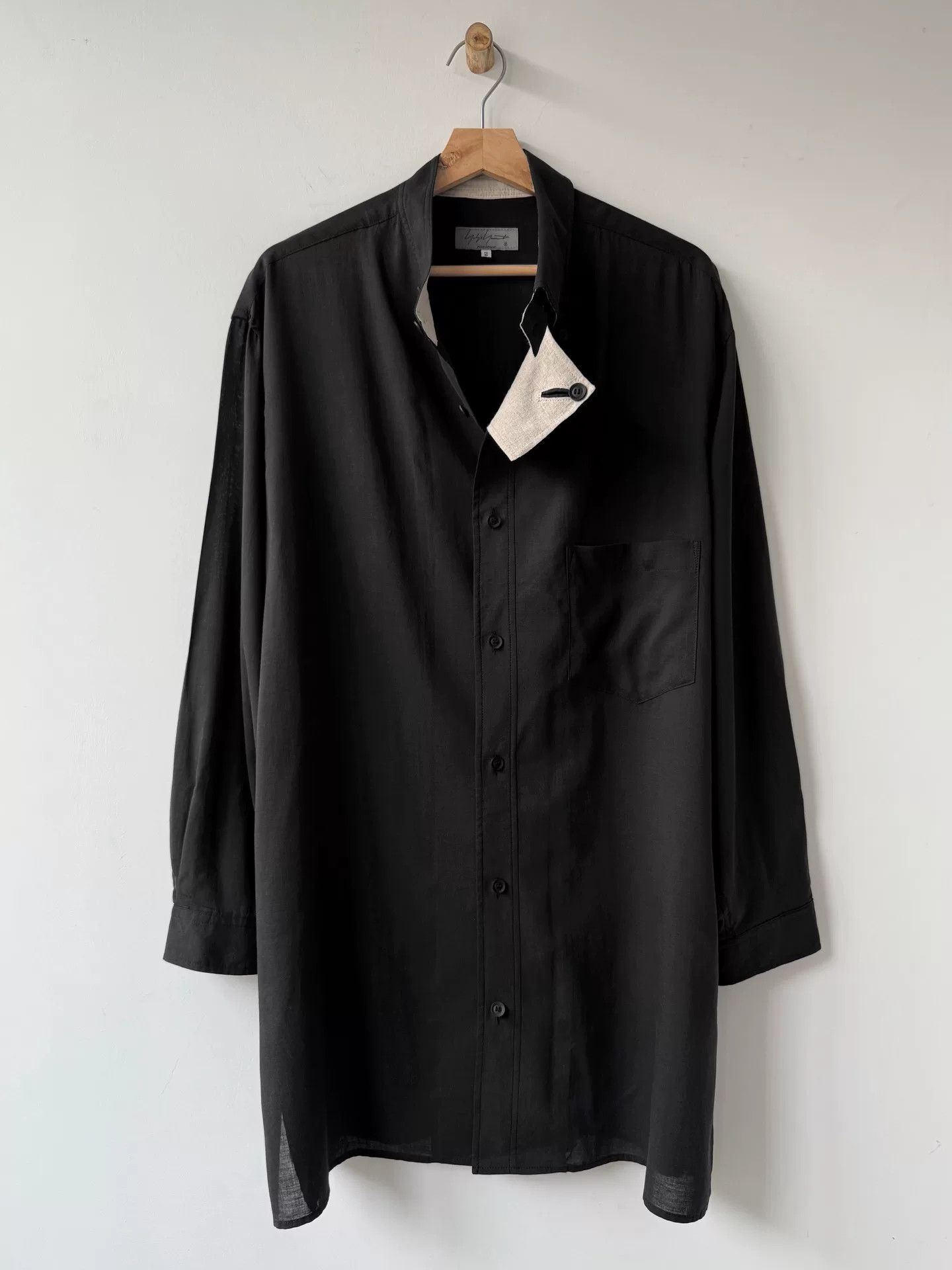 Yohji Yamamoto Yohji Yamamoto Pour Homme 2022SS Shirt Size US M / EU 48-50 / 2 - 2 Thumbnail