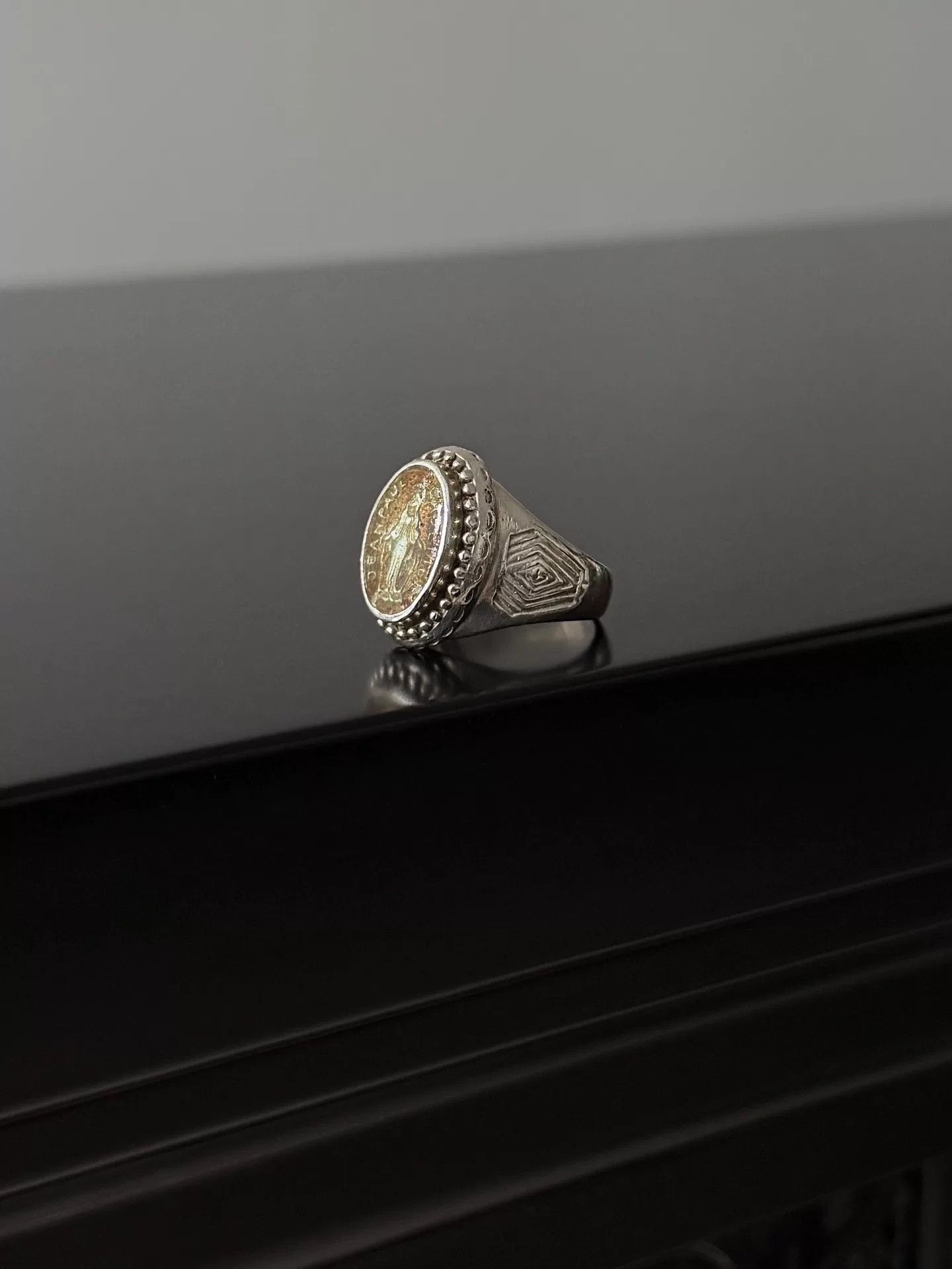 Jean Paul Gaultier Jean Paul Gaultier Virgin Mary Ring Size ONE SIZE - 3 Thumbnail