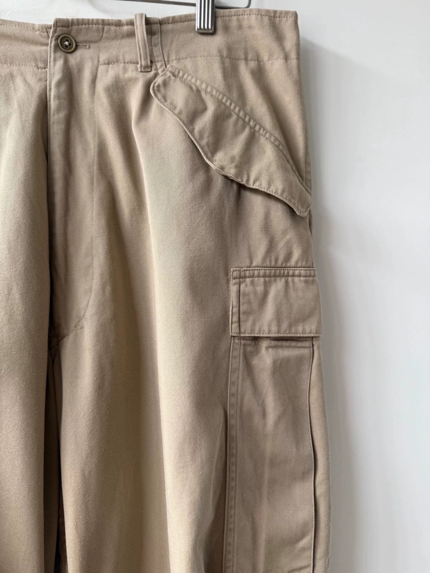 Y's for Men yohji yamamoto y's men's cargo pants Size US 34 / EU 50 - 4 Thumbnail