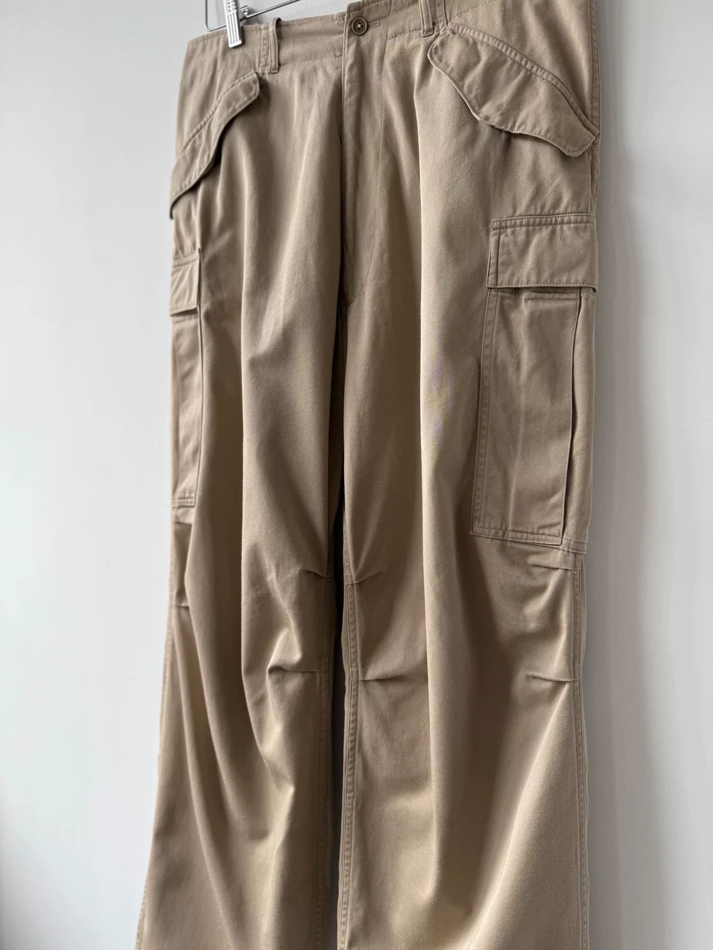 Y's for Men yohji yamamoto y's men's cargo pants Size US 34 / EU 50 - 2 Thumbnail