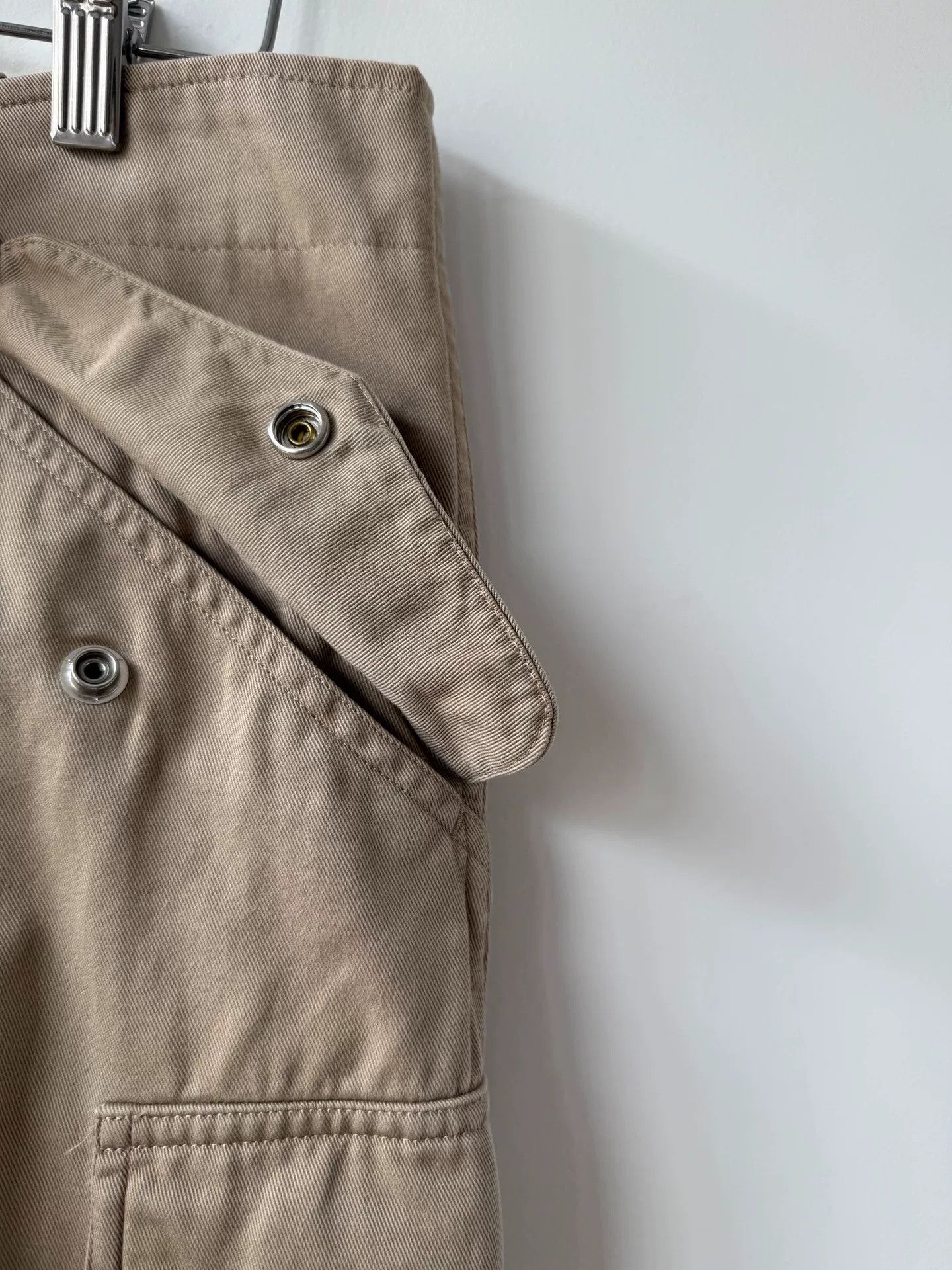 Y's for Men yohji yamamoto y's men's cargo pants Size US 34 / EU 50 - 6 Thumbnail