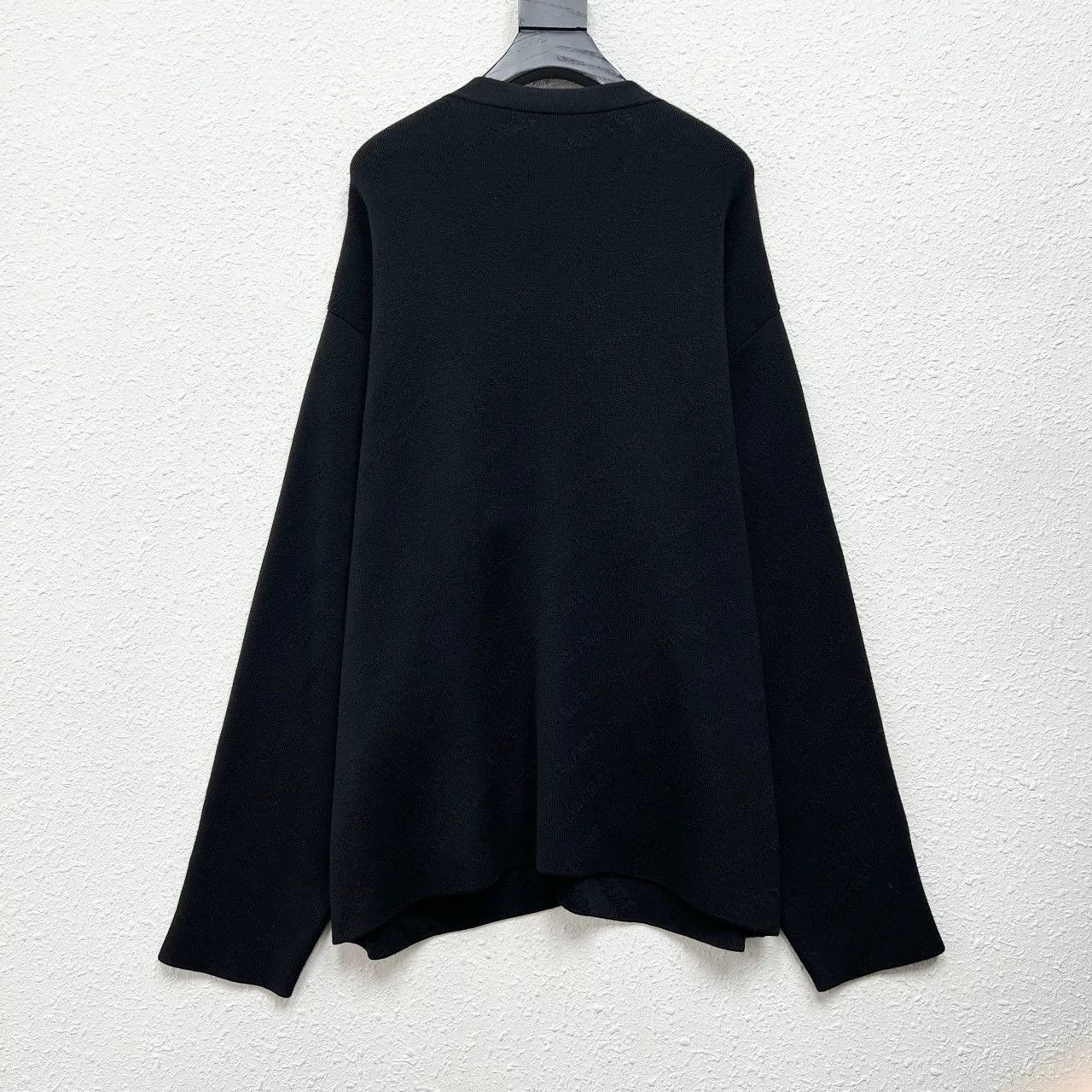 Balenciaga balenciaga blackout logo cardigan size L Size US L / EU 52-54 / 3 - 2 Thumbnail