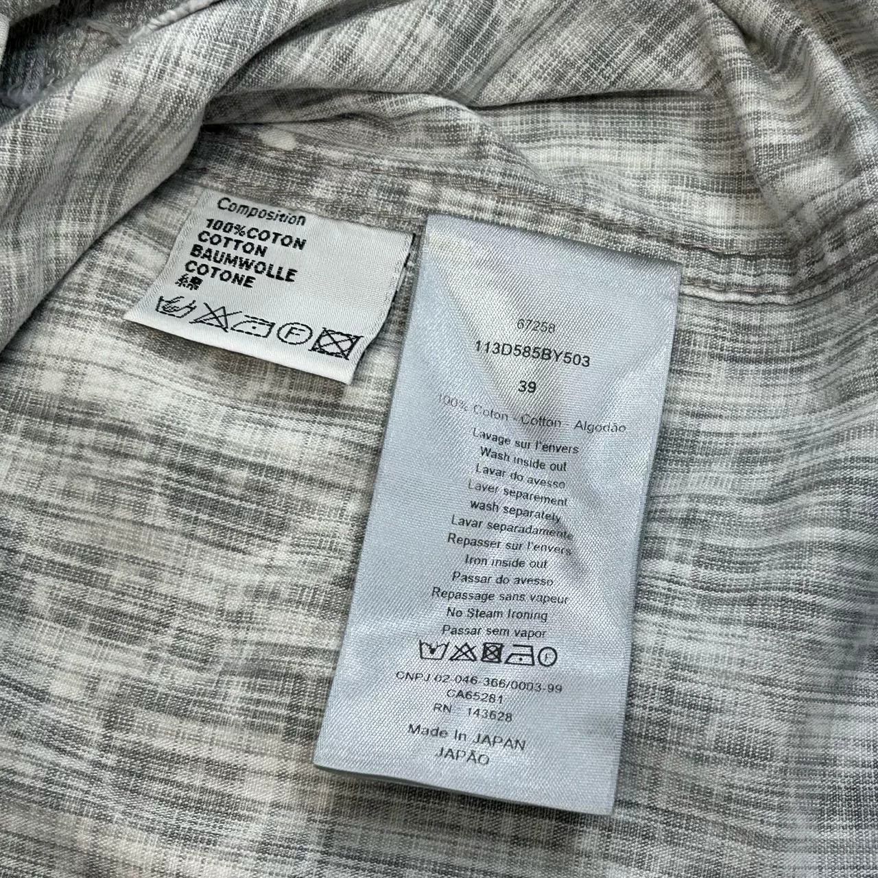 Dior dior logo distressed denim shirt jacket Size US M / EU 48-50 / 2 - 6 Thumbnail