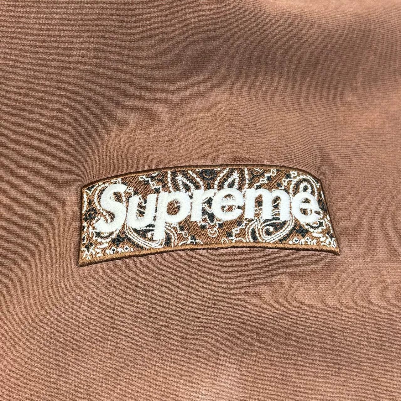 Supreme supreme brown box logo hooded sweatshirt Size US XL / EU 56 / 4 - 3 Thumbnail