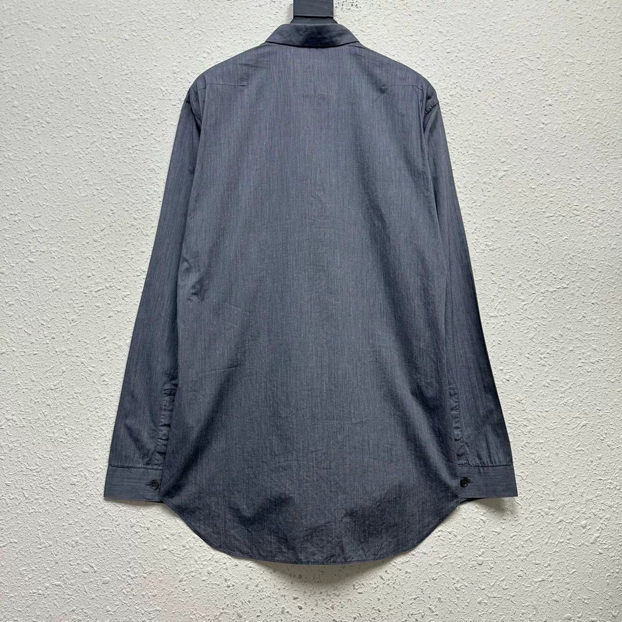Dior Dior Dark Gray Long Sleeve Shirt Size 38 Size US S / EU 44-46 / 1 - 2 Thumbnail