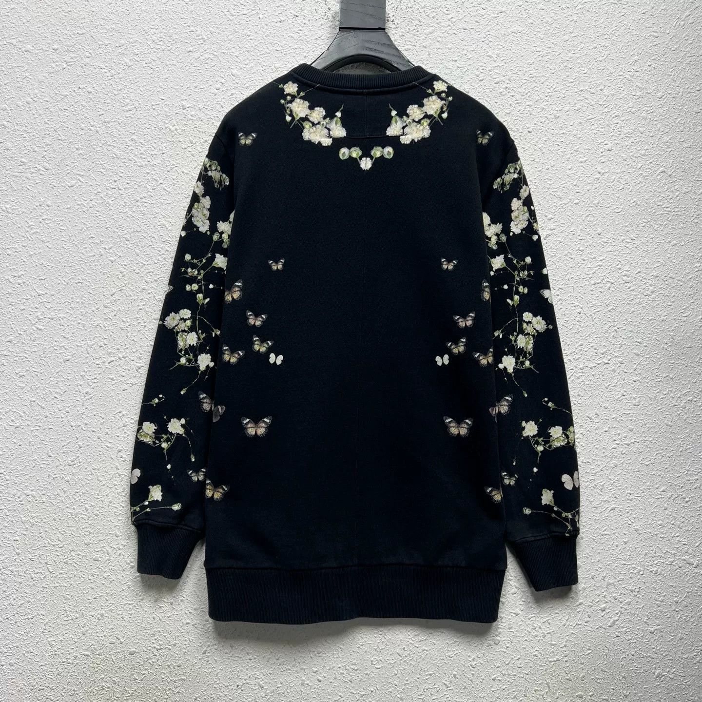 Givenchy givenchy floral sweatshirt in black Size XS / US 0-2 / IT 36-38 - 2 Thumbnail