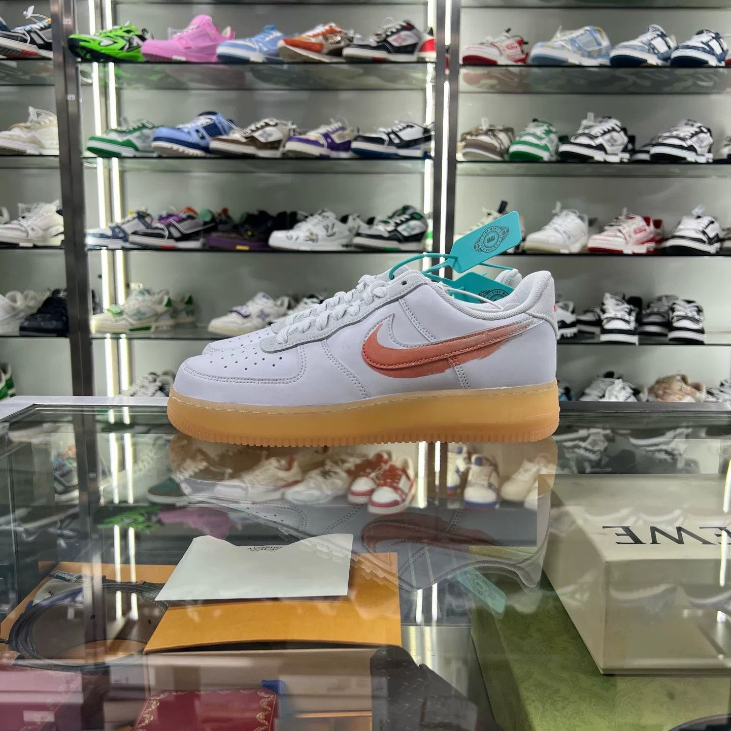 Y-3 af1 x mayumi yamse graffiti sneakers Size US 10 / EU 43 - 3 Thumbnail