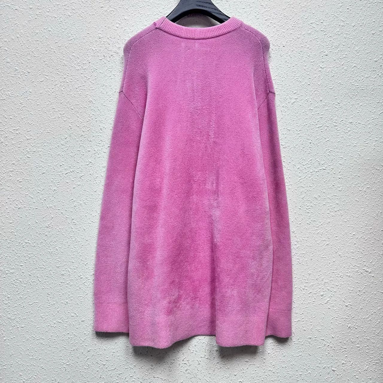 Balenciaga pink heart sweater for Valentine's Day Size M / US 6-8 / IT 42-44 - 2 Thumbnail