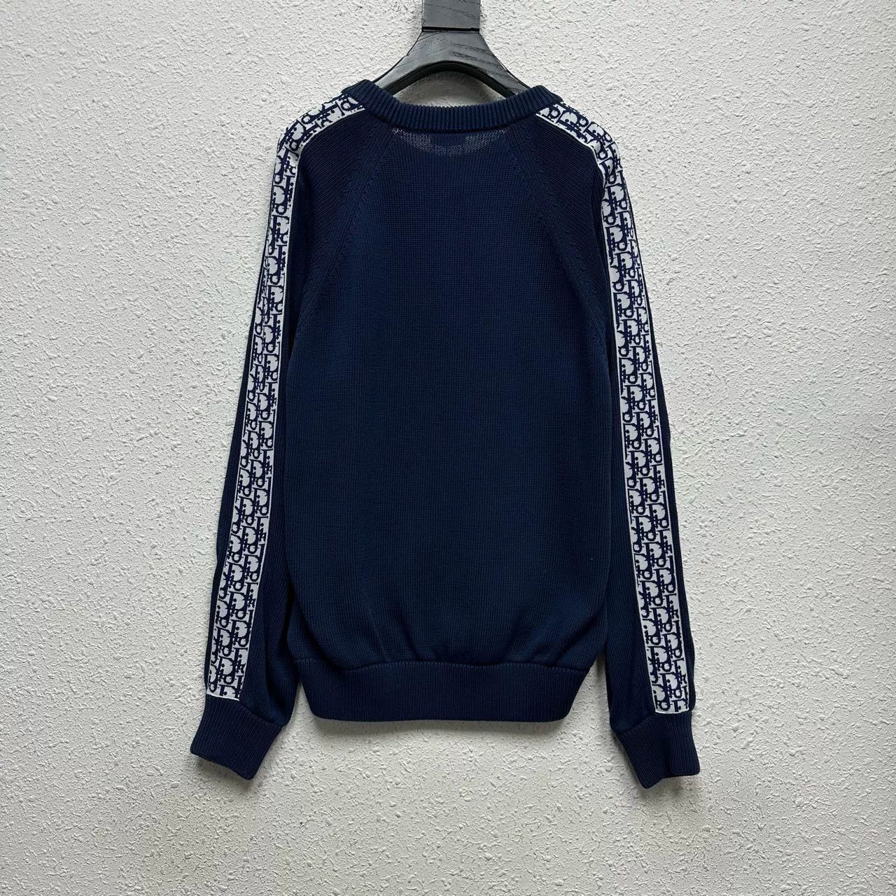 Dior dior knitted sweater with logo accents Size US L / EU 52-54 / 3 - 2 Thumbnail