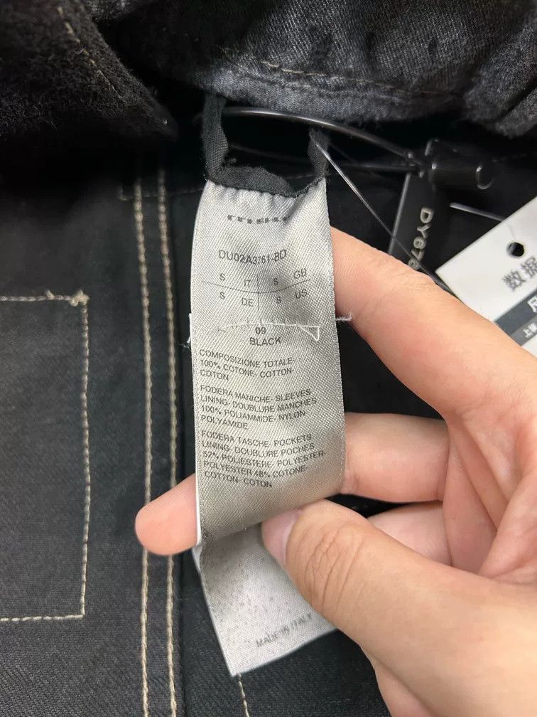 Rick Owens rick owens distressed black denim jacket Size US S / EU 44-46 / 1 - 4 Thumbnail