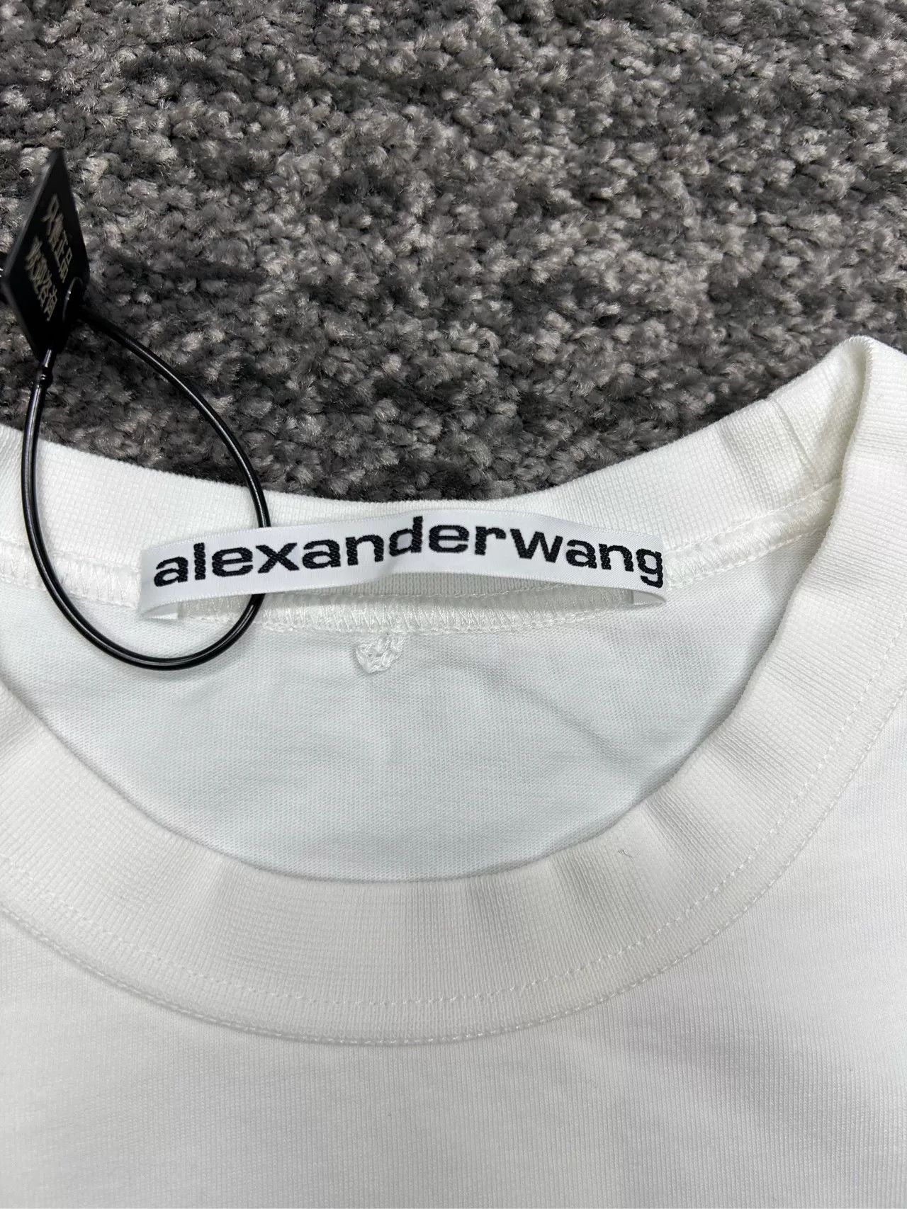 Alexander Wang alexander wang crystal logo short sleeve t-shirt Size US M / EU 48-50 / 2 - 4 Thumbnail