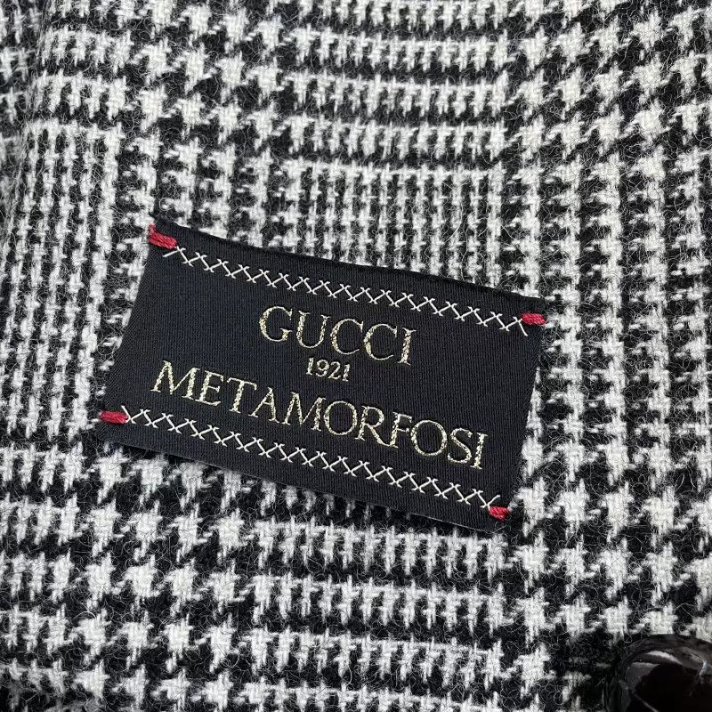 Gucci gucci fw22 checked print collar jacket Size L / US 10 / IT 46 - 3 Thumbnail