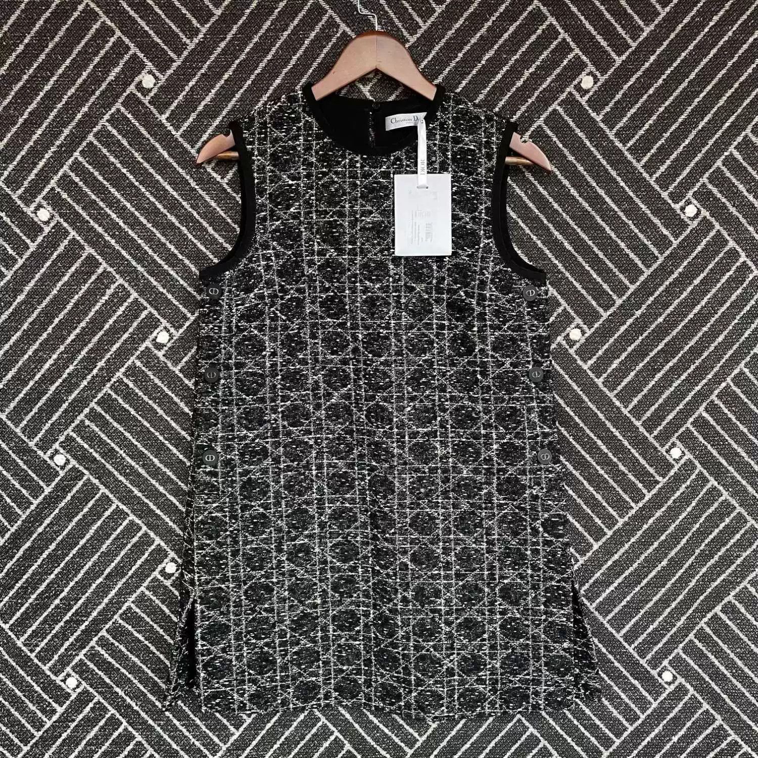 Dior dior cotton blend sleeveless dress FW24 Size M / US 6-8 / IT 42-44 - 2 Thumbnail