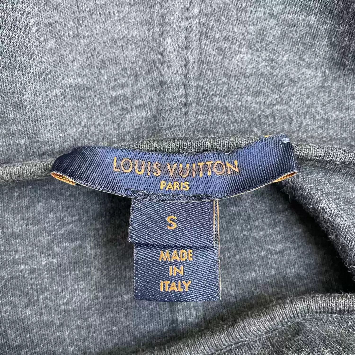 Louis Vuitton louis vuitton gray sleeveless hoodie for women Size S / US 4 / IT 40 - 4 Thumbnail