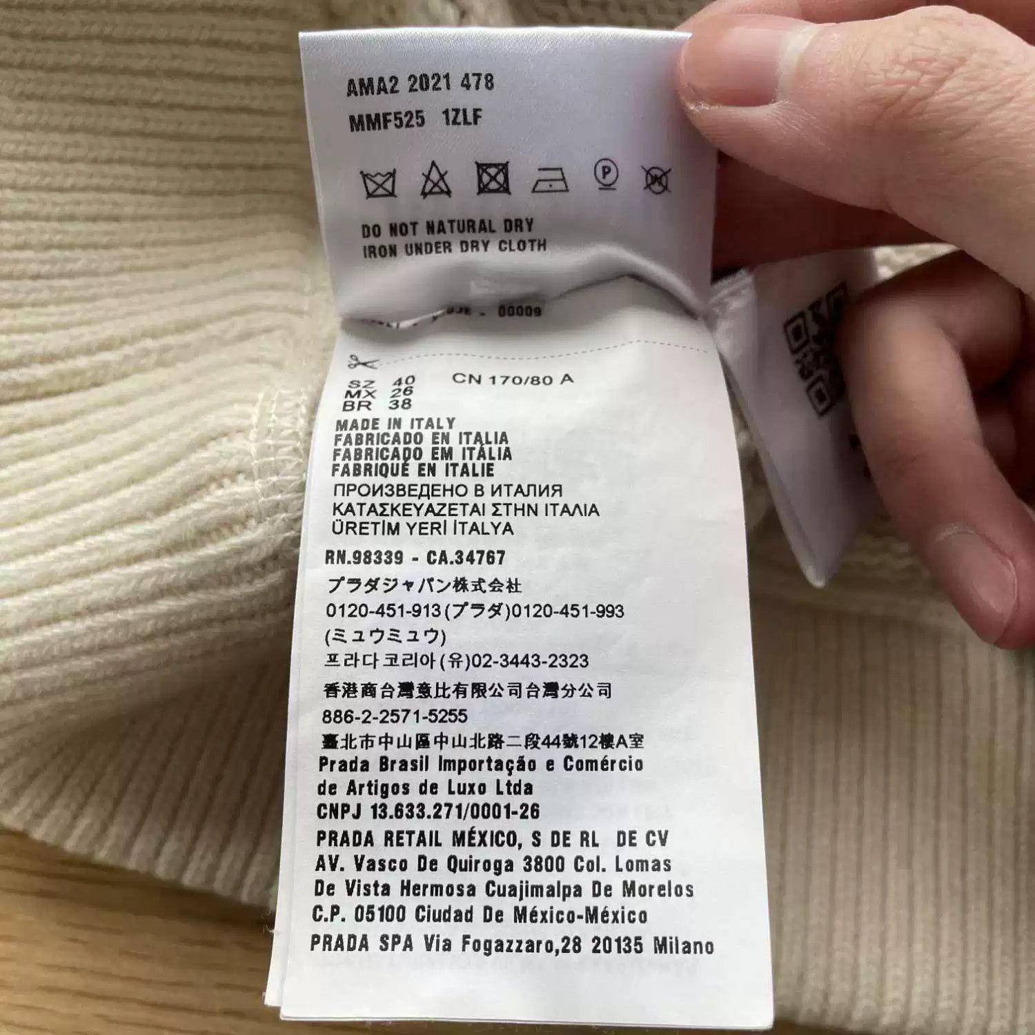Miu Miu miu miu logo cropped knit hoodie Size M / US 6-8 / IT 42-44 - 8 Thumbnail
