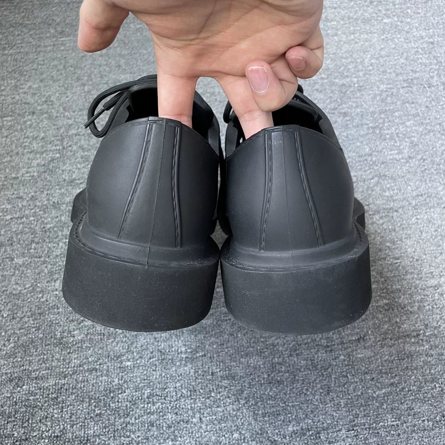 Balenciaga black balenciaga 23ss steroid eva shoes Size US 10 / EU 43 - 4 Thumbnail