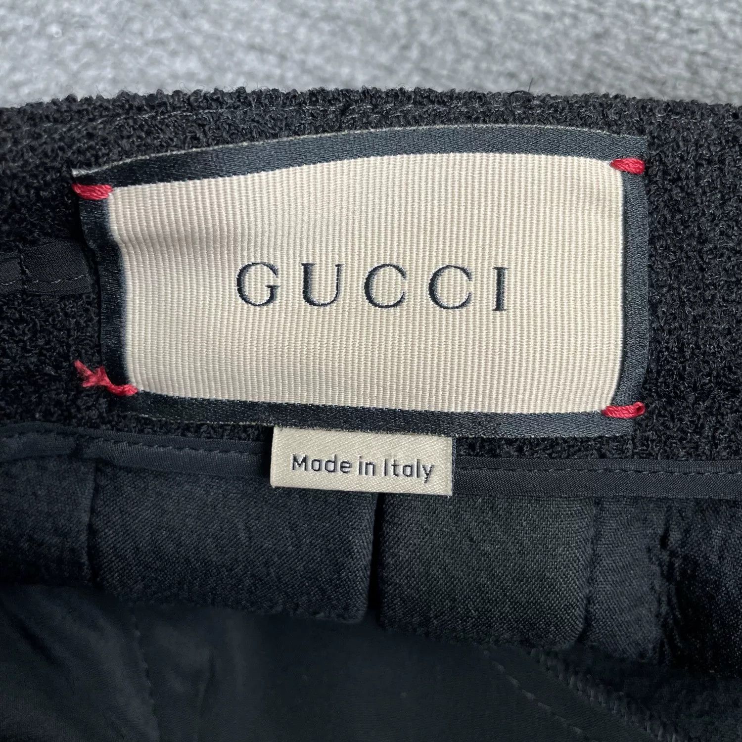 Gucci gucci black pleated casual trousers for women Size 36" / US 14 / IT 50 - 6 Thumbnail