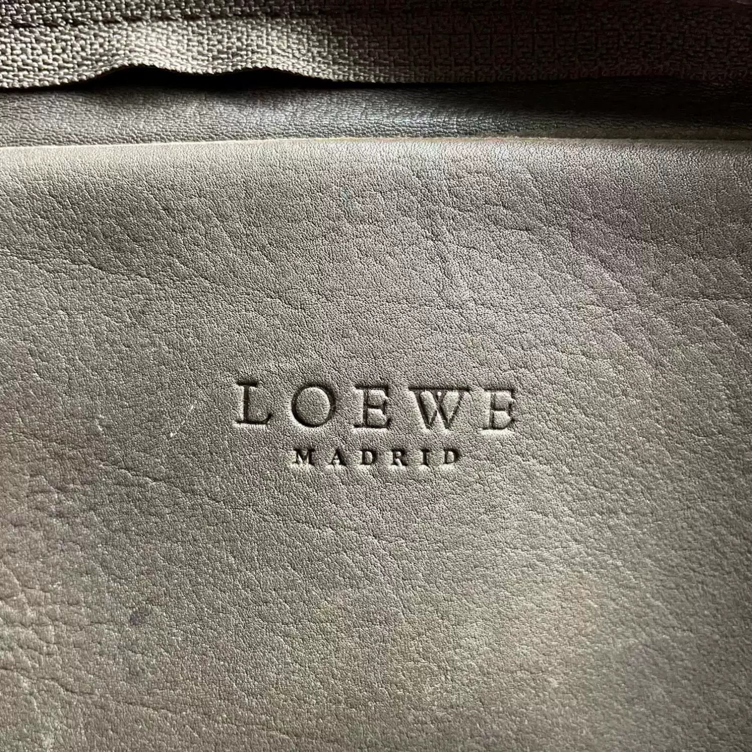Loewe deep brown suede crossbody bag Size ONE SIZE - 8 Thumbnail