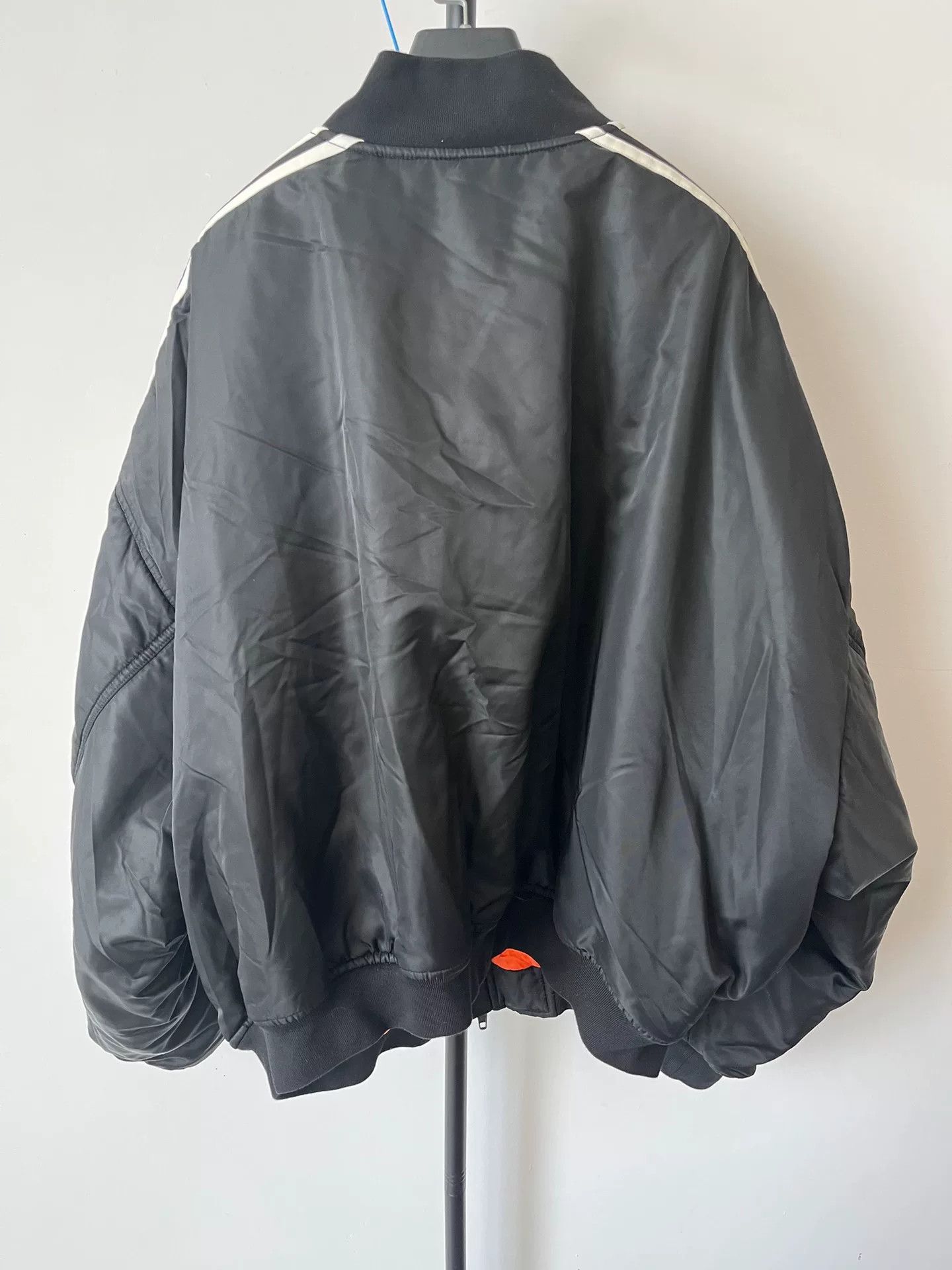 Balenciaga Balenciaga x Adidas Striped Zip Jacket Size US L / EU 52-54 / 3 - 2 Thumbnail