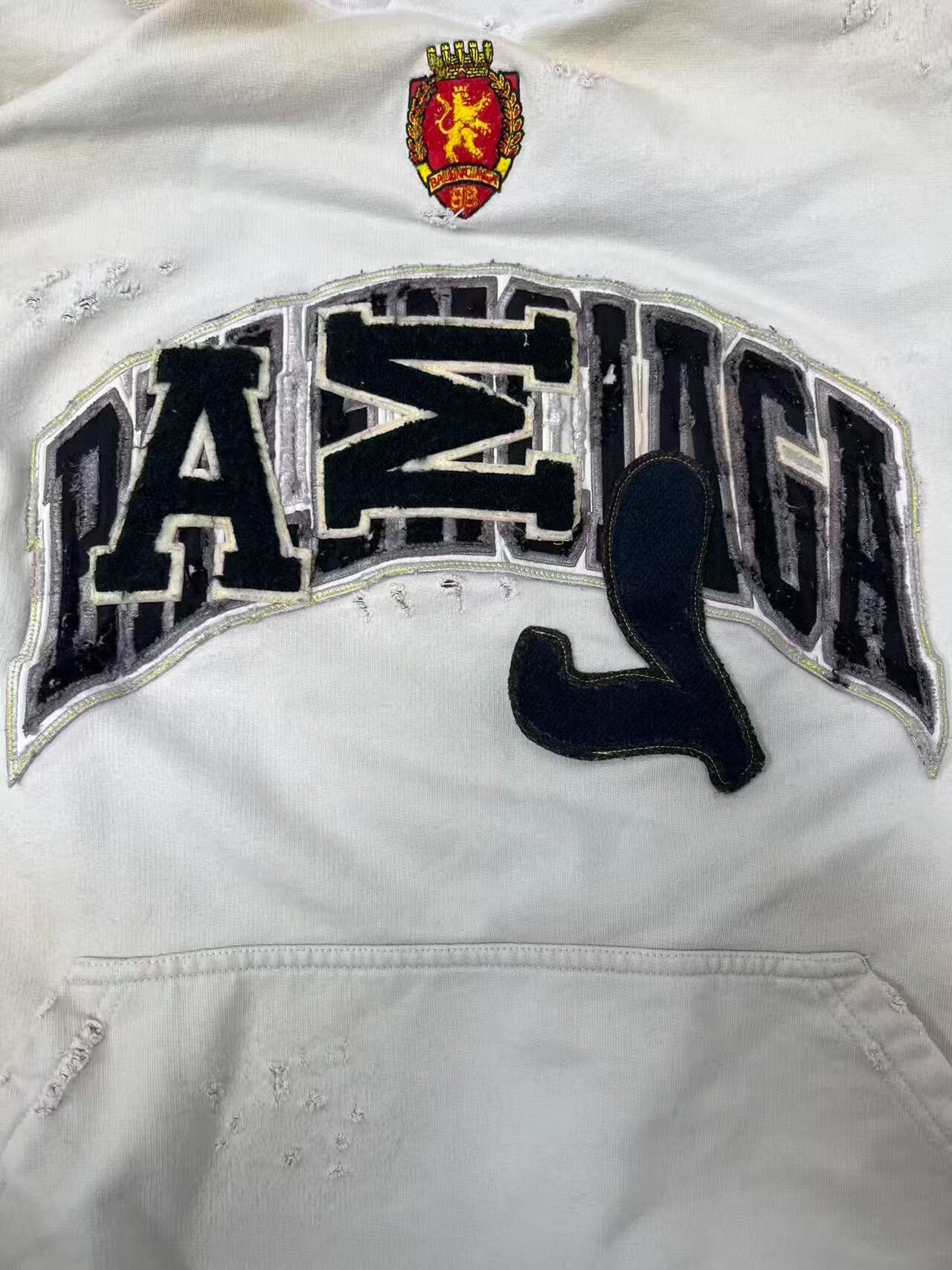 Balenciaga Balenciaga Letter Print Hooded Sweatshirt Size US M / EU 48-50 / 2 - 3 Thumbnail