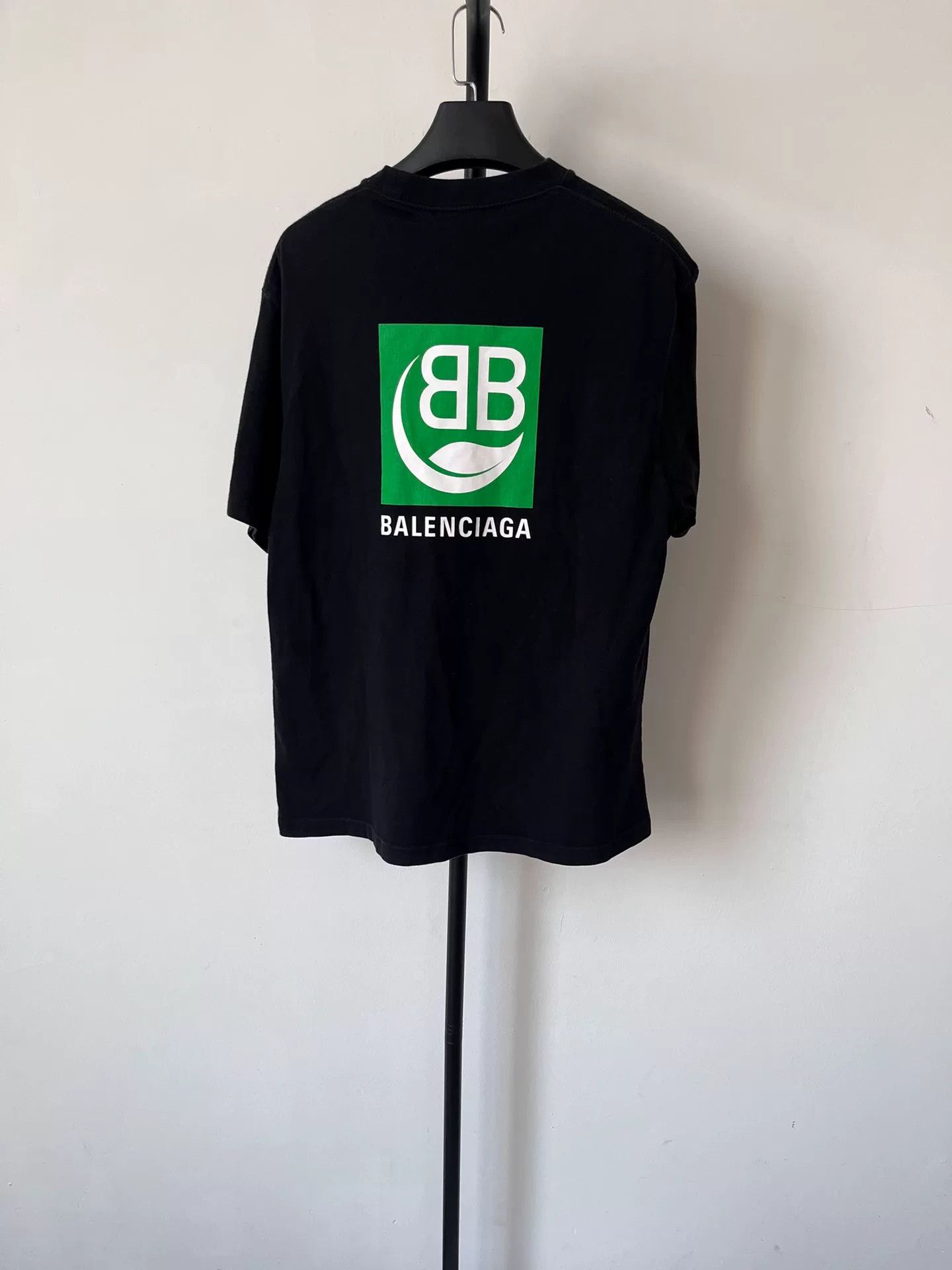 Balenciaga Balenciaga Eco-Friendly Logo Graphic T-Shirt Size S / US 4 / IT 40 - 2 Thumbnail