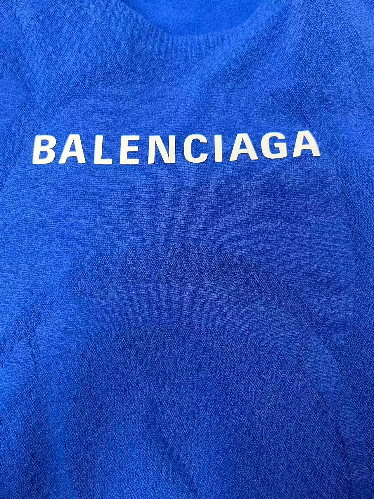 Balenciaga Balenciaga Logo Print Short Sleeve T-Shirt Size S / US 4 / IT 40 - 3 Thumbnail