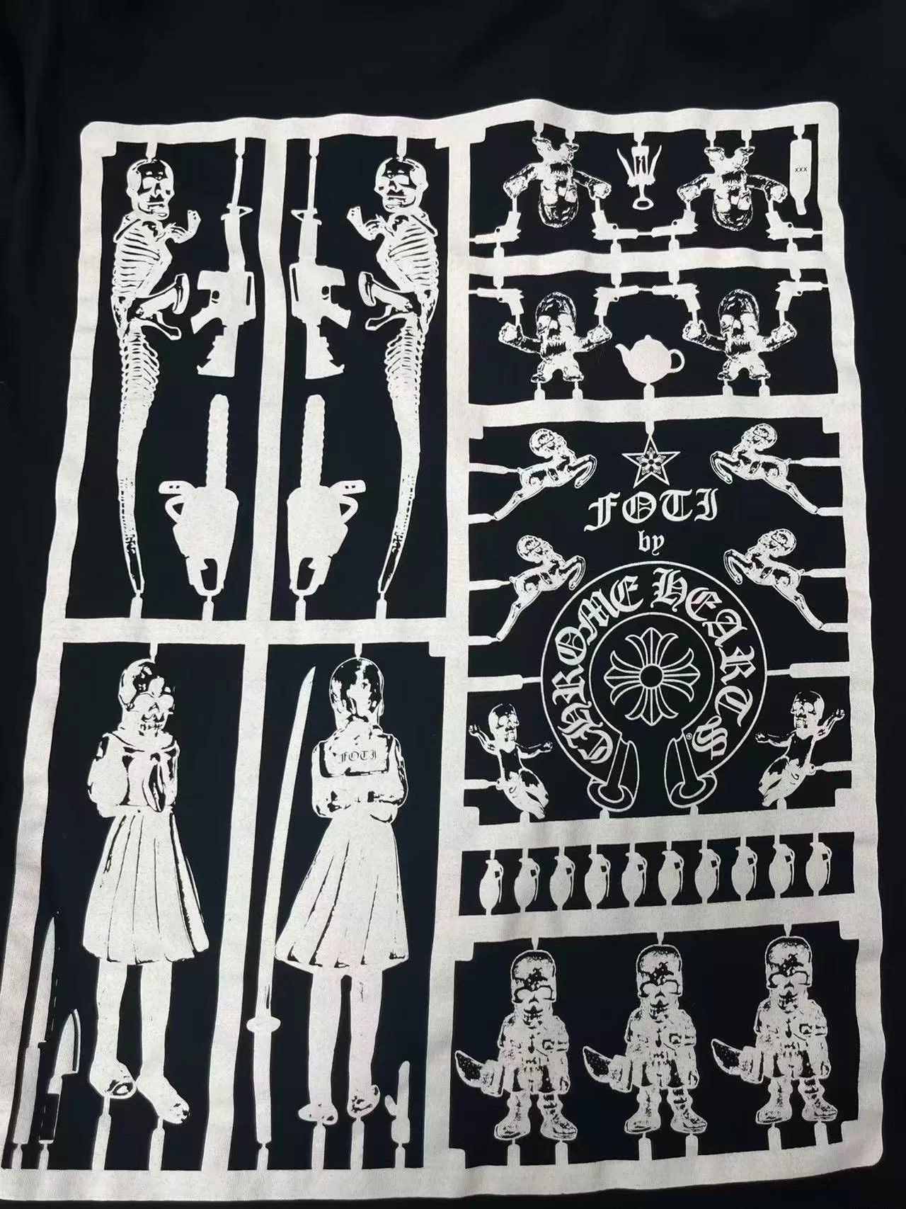 Chrome Hearts chrome hearts black long sleeve t-shirt Size US S / EU 44-46 / 1 - 3 Thumbnail
