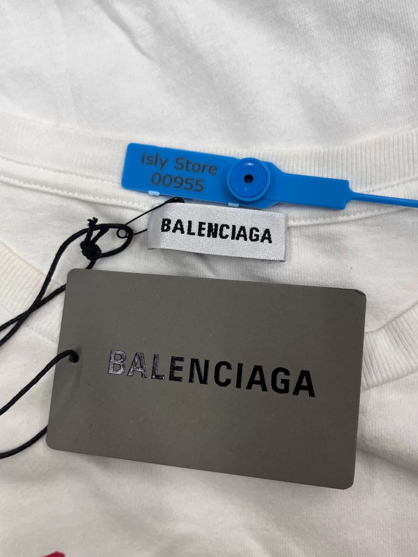 Balenciaga balenciaga logo short sleeve t-shirt women Size M / US 6-8 / IT 42-44 - 5 Thumbnail