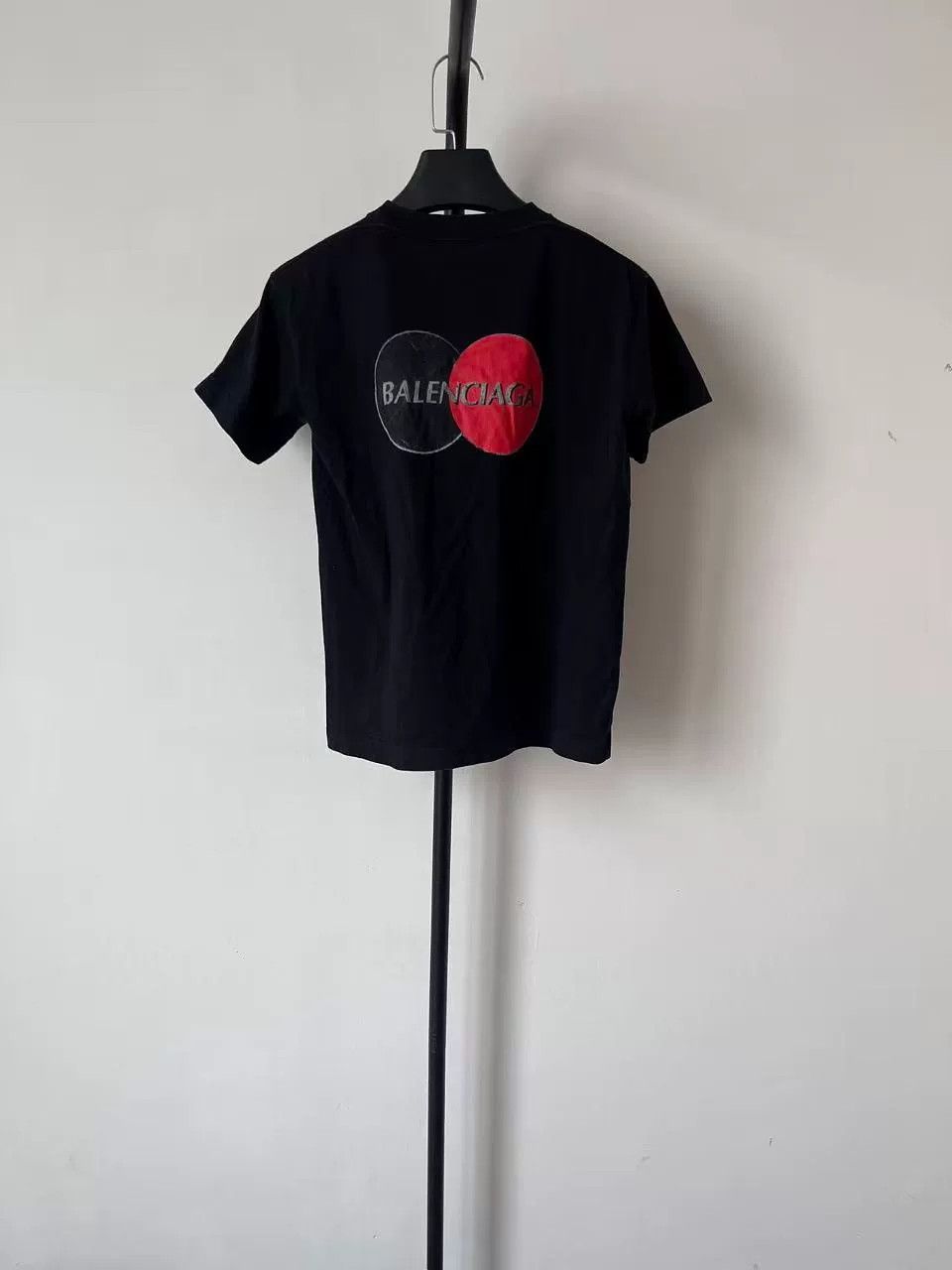 Balenciaga Balenciaga Logo Print Short Sleeve T-Shirt Size S / US 4 / IT 40 - 2 Thumbnail
