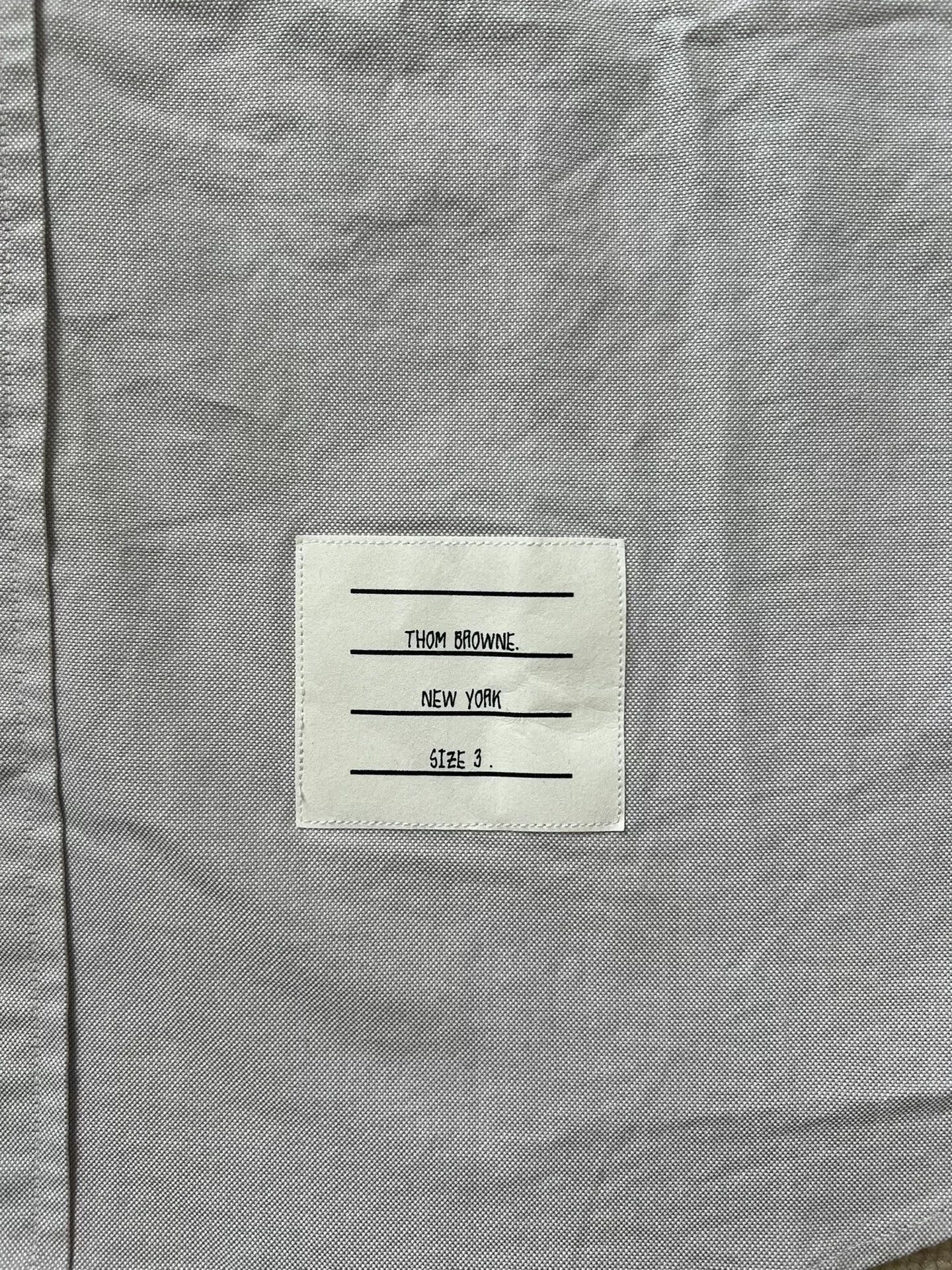 Thom Browne Thom Browne Short Sleeve Shirt Size 3 Size US M / EU 48-50 / 2 - 3 Thumbnail