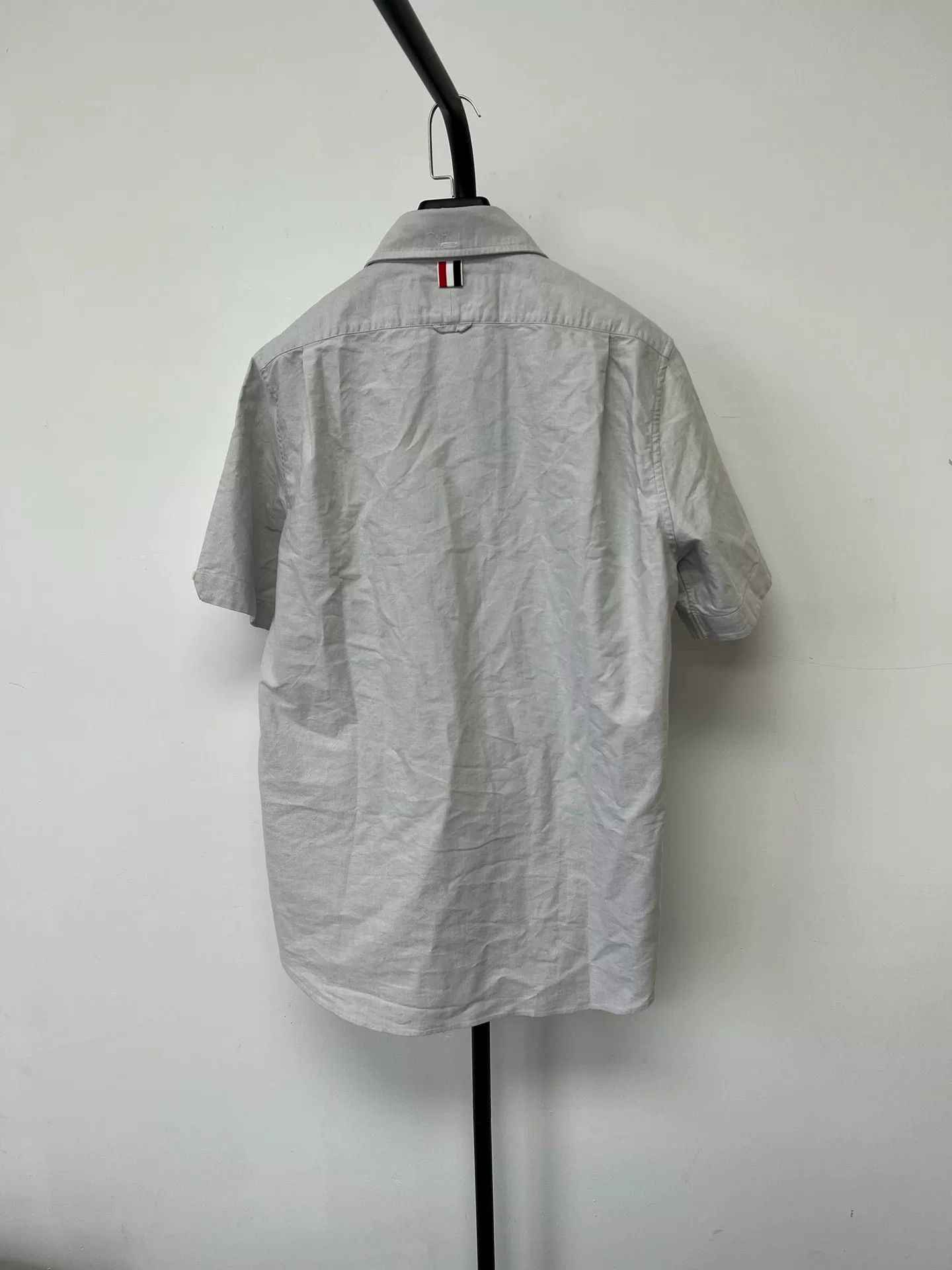 Thom Browne Thom Browne Short Sleeve Shirt Size 3 Size US M / EU 48-50 / 2 - 2 Thumbnail
