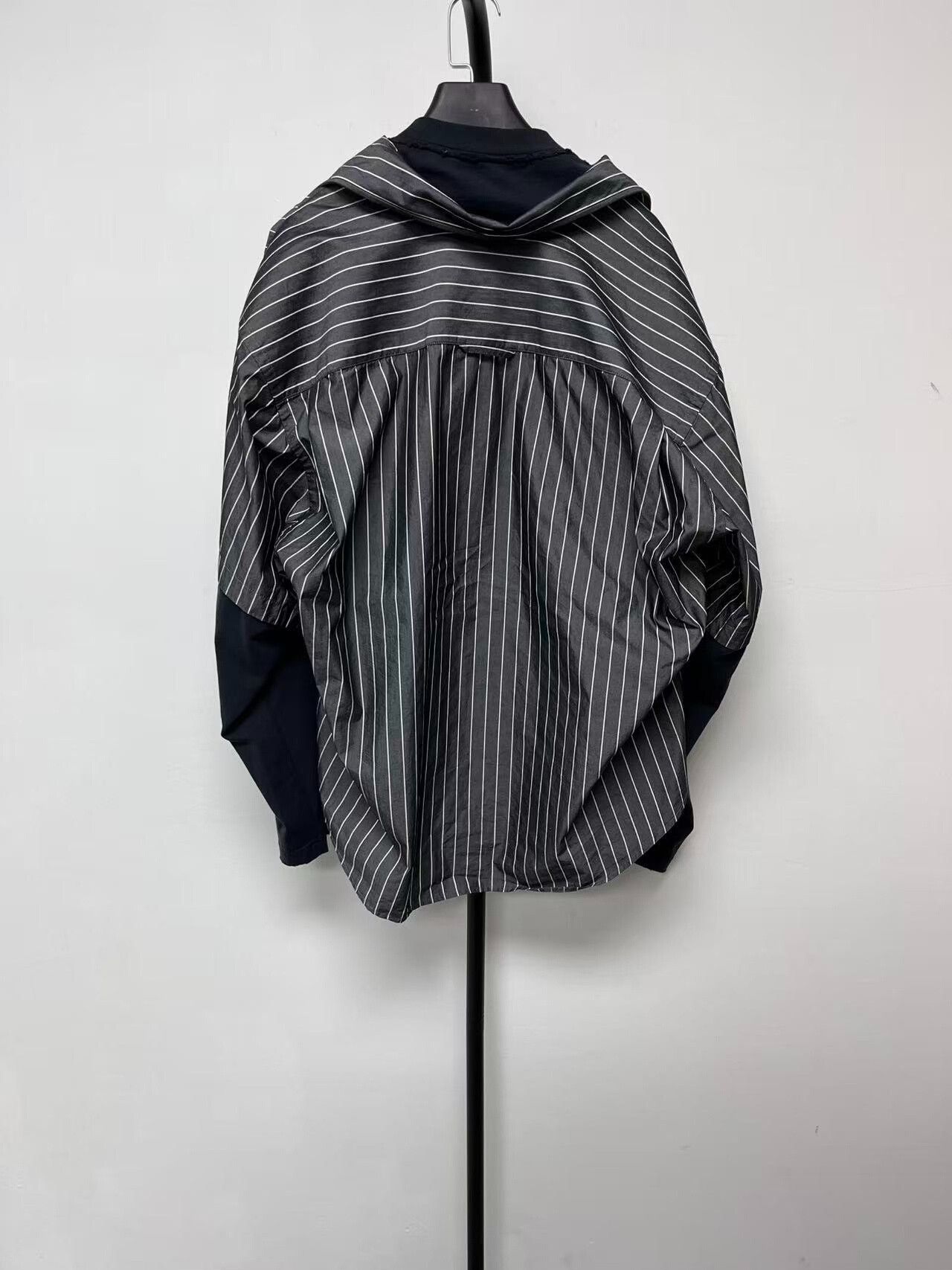 Balenciaga striped long sleeve button-up shirt by Balenciaga Size US M / EU 48-50 / 2 - 2 Thumbnail