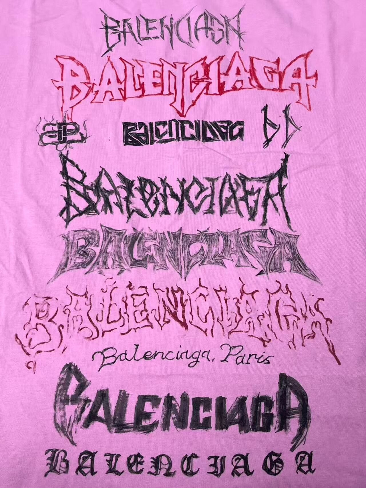 Balenciaga balenciaga graphic print short sleeve t-shirt Size XS / US 0-2 / IT 36-38 - 3 Thumbnail