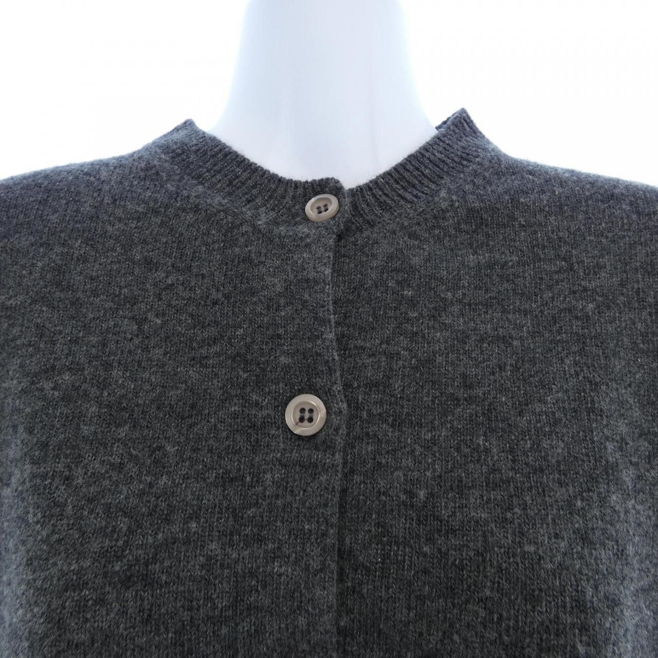 Miu Miu Miu Miu Miu Miu MIU MIU Logo Wool Cardigan Cotton Tops DNA02T SOOO 13WS DUTY FREE for USA Size ONE SIZE - 5 Thumbnail