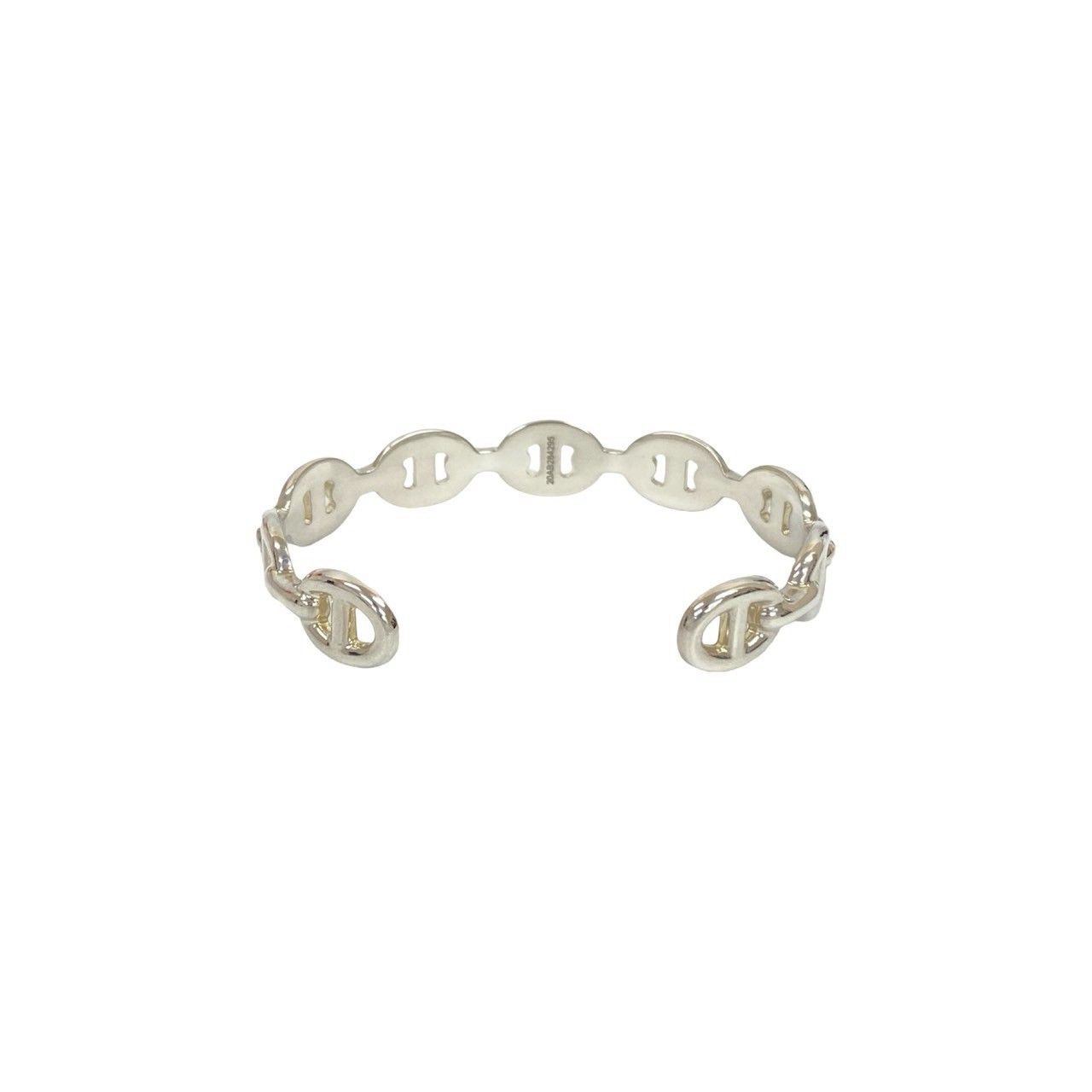 Hermes Hermes Hermès Anchaine Silver 925 Bracelet Metal Bangle DUTY FREE for USA Size ONE SIZE - 7 Thumbnail