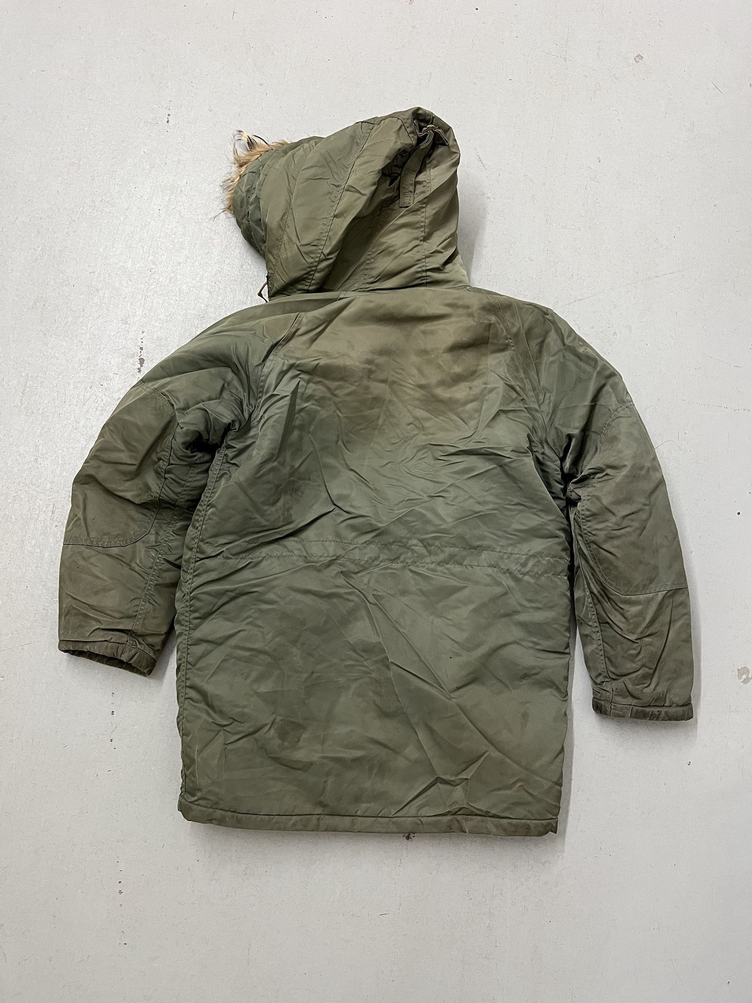 Vintage Vintage 1970s Golden Fleece Military N-3B Parka Flight Jacket Size 40 Size US L / EU 52-54 / 3 - 5 Thumbnail